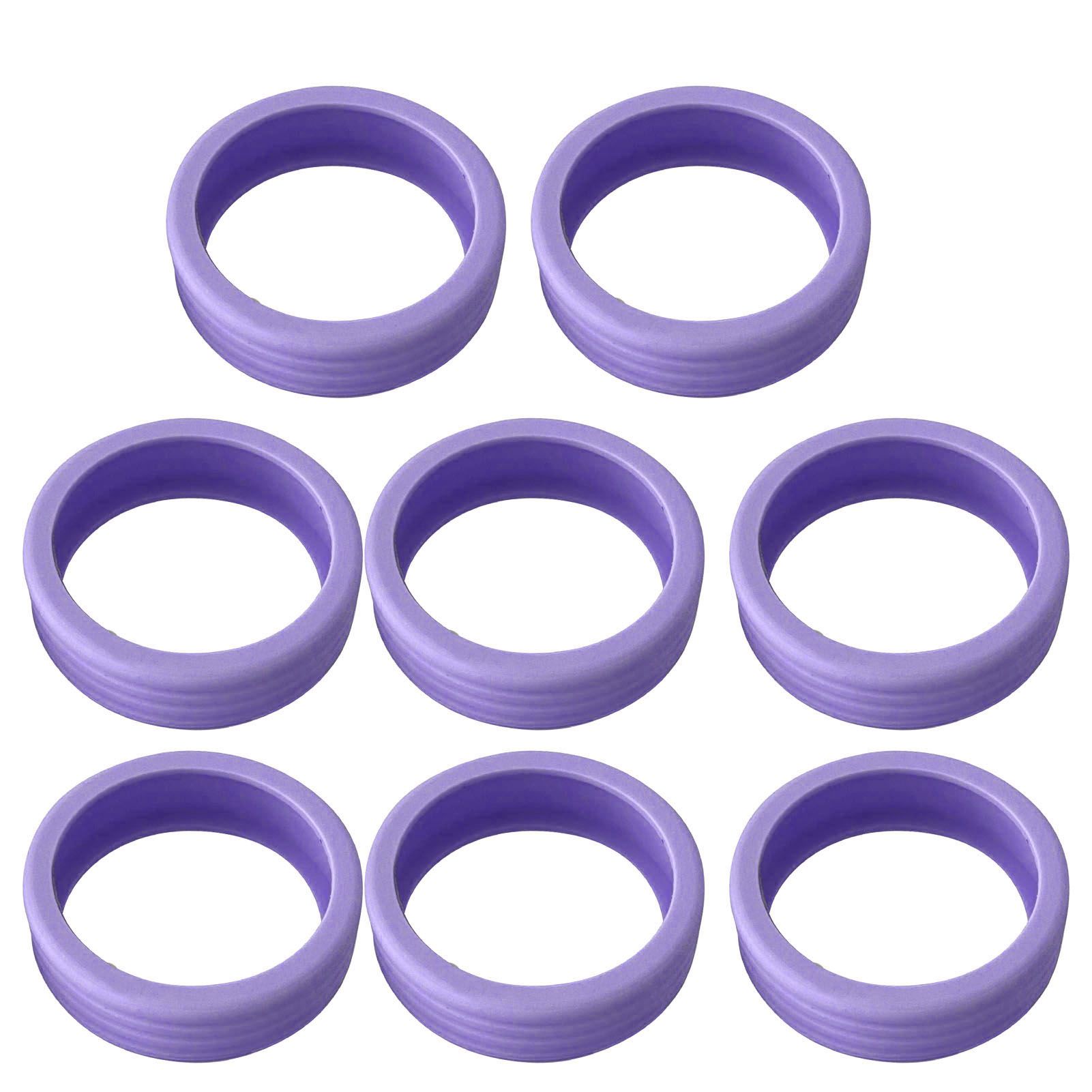 8PCS Luggage Suitcase Wheels Covers Noise Canceling Shock Absorbing Trolley view 4