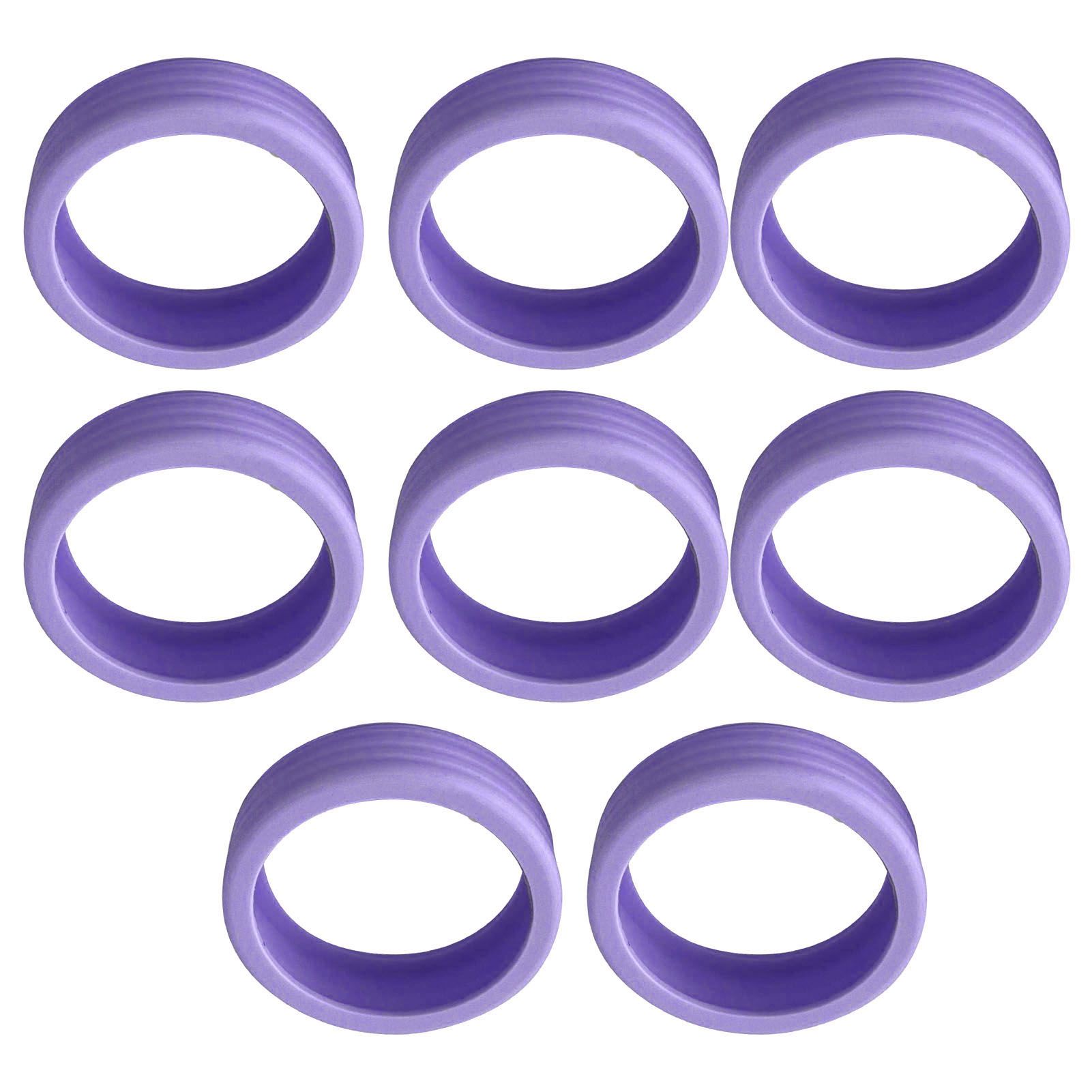 8PCS Luggage Suitcase Wheels Covers Noise Canceling Shock Absorbing Trolley view 6
