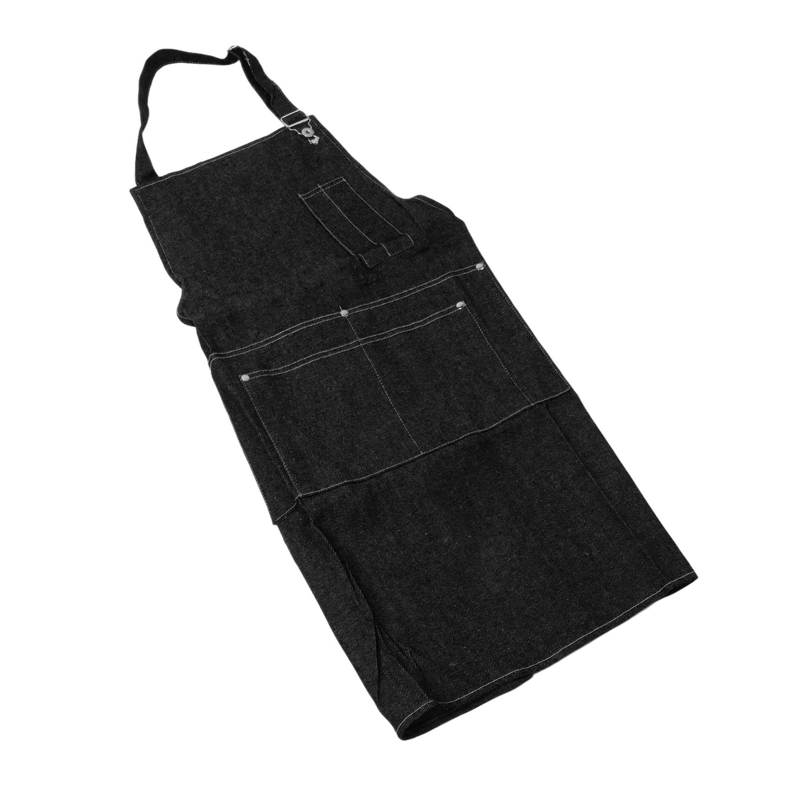 Canvas Apron Multipurpose Stylish Classic Loose Multi Pockets Wear Resistance view 5