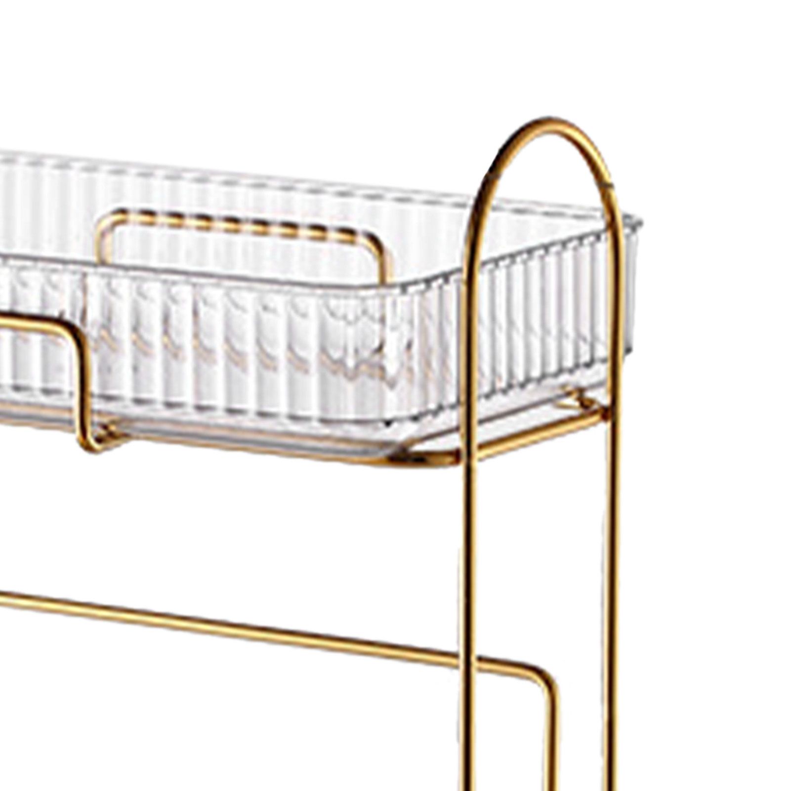 Makeup Organizer 2 Tier Bathroom Countertop Organizer Large Capacity Cosmetic view 8