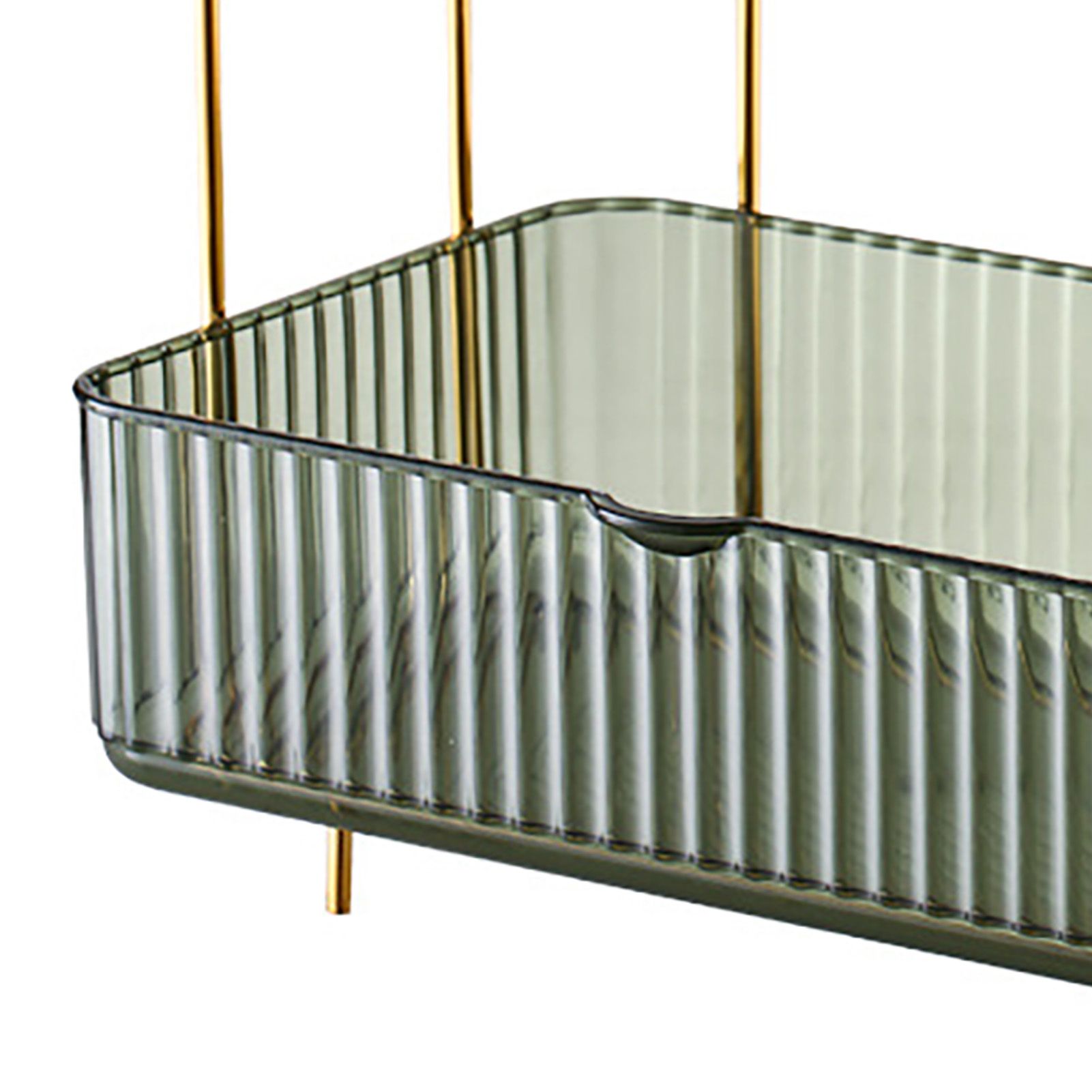 Makeup Organizer 2 Tier Bathroom Countertop Organizer Large Capacity Cosmetic view 10