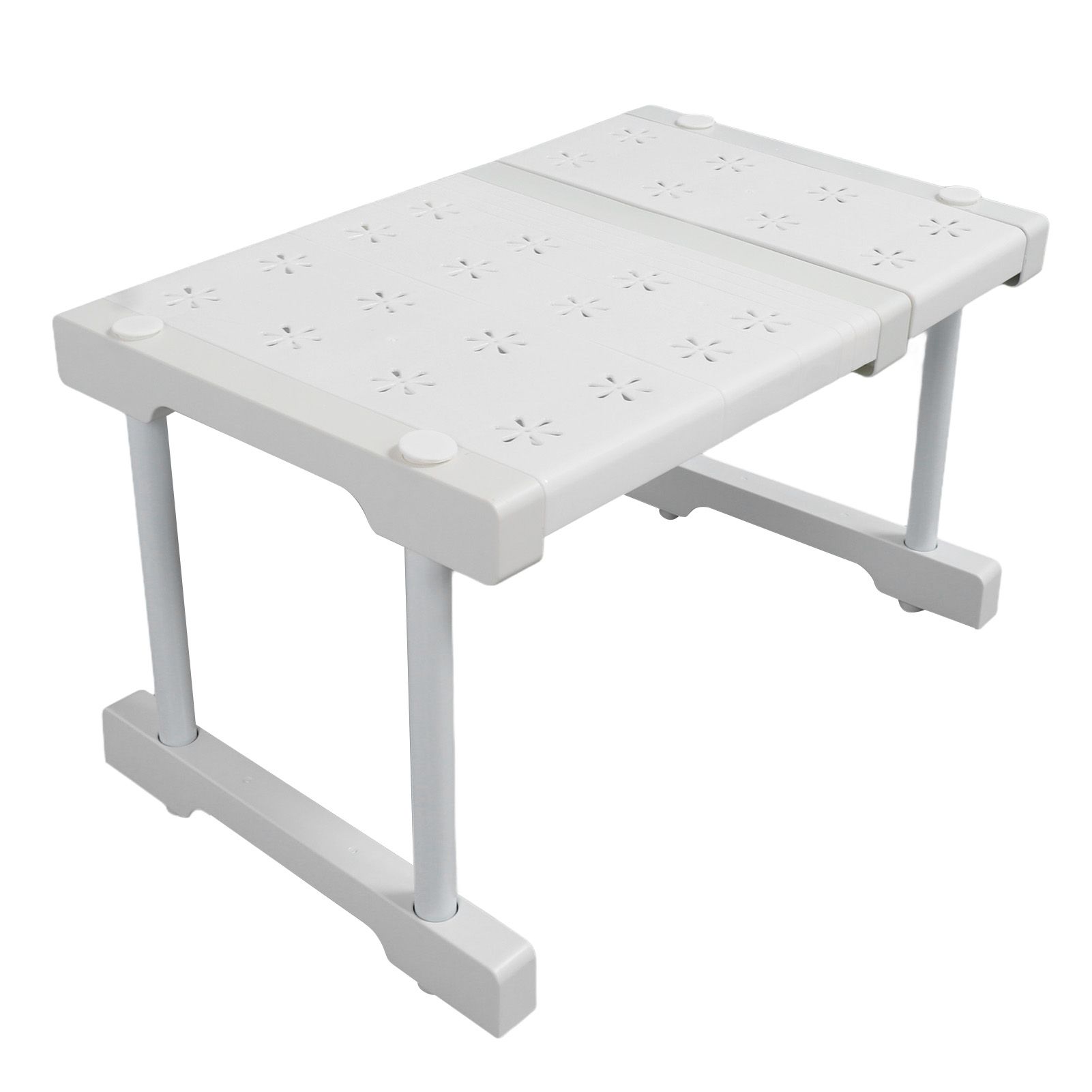 Expandable Closet Shelf Organizer Adjustable Space Saving Wardrobe Sink view 2