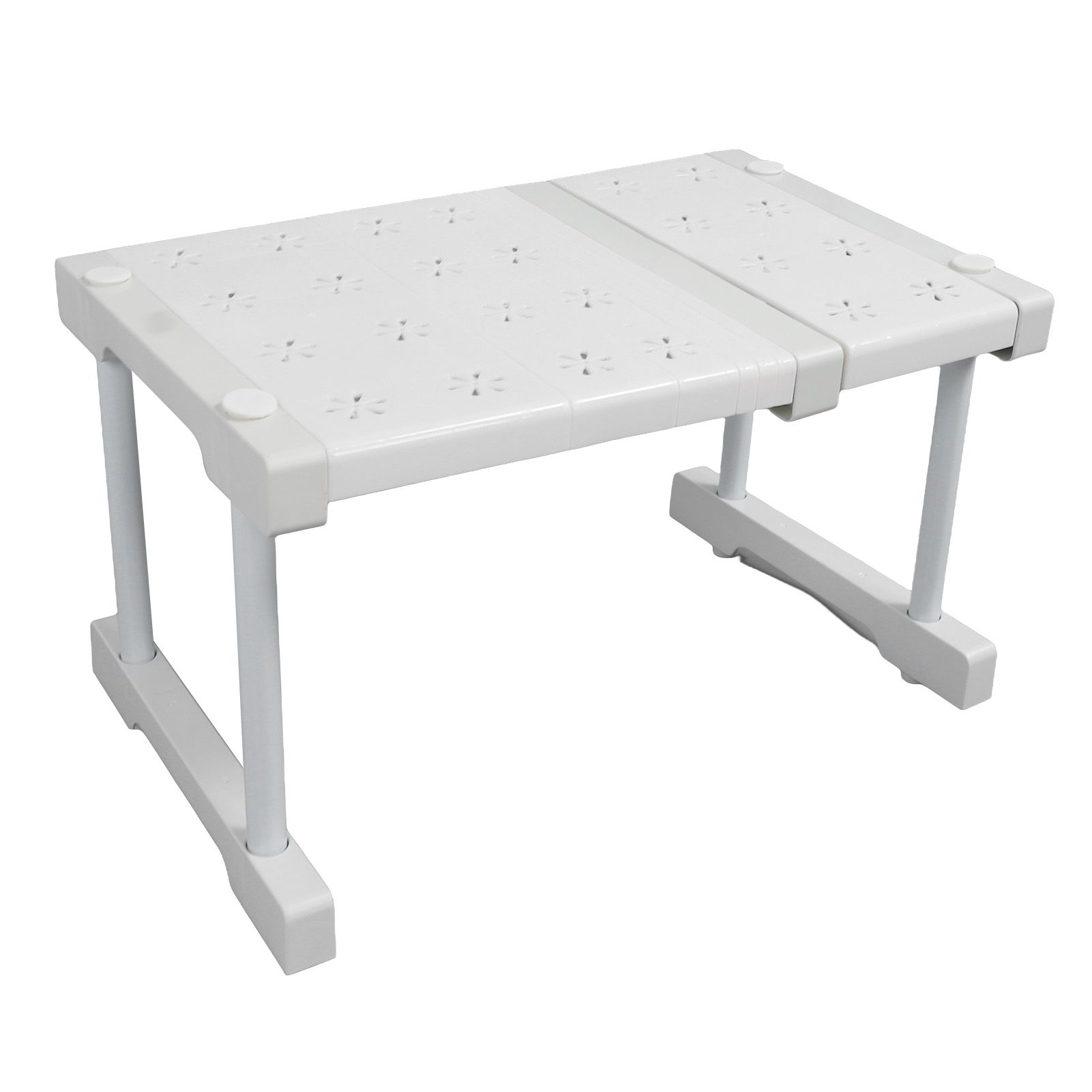 Expandable Closet Shelf Organizer Adjustable Space Saving Wardrobe Sink view 3