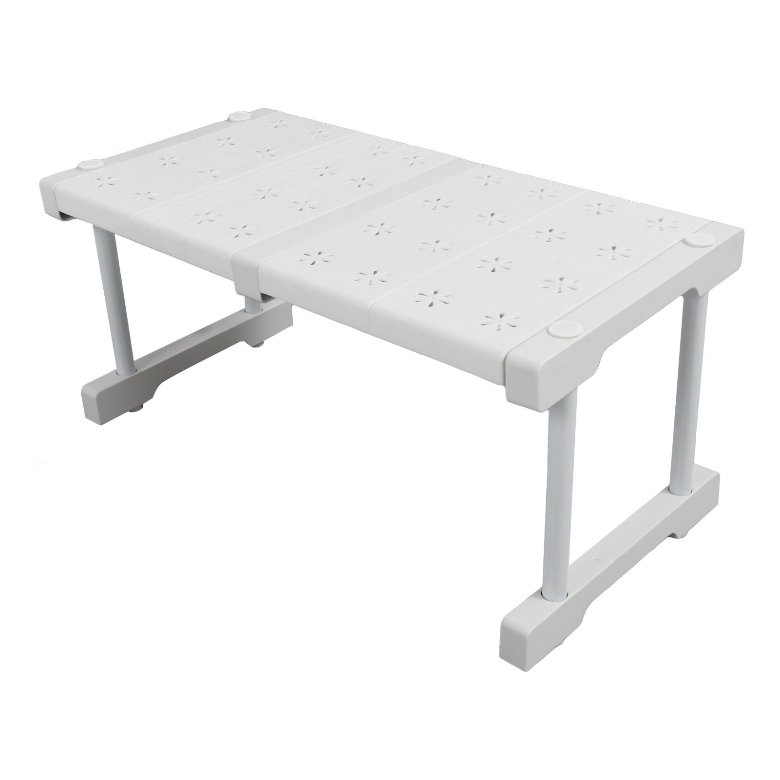 Expandable Closet Shelf Organizer Adjustable Space Saving Wardrobe Sink view 2