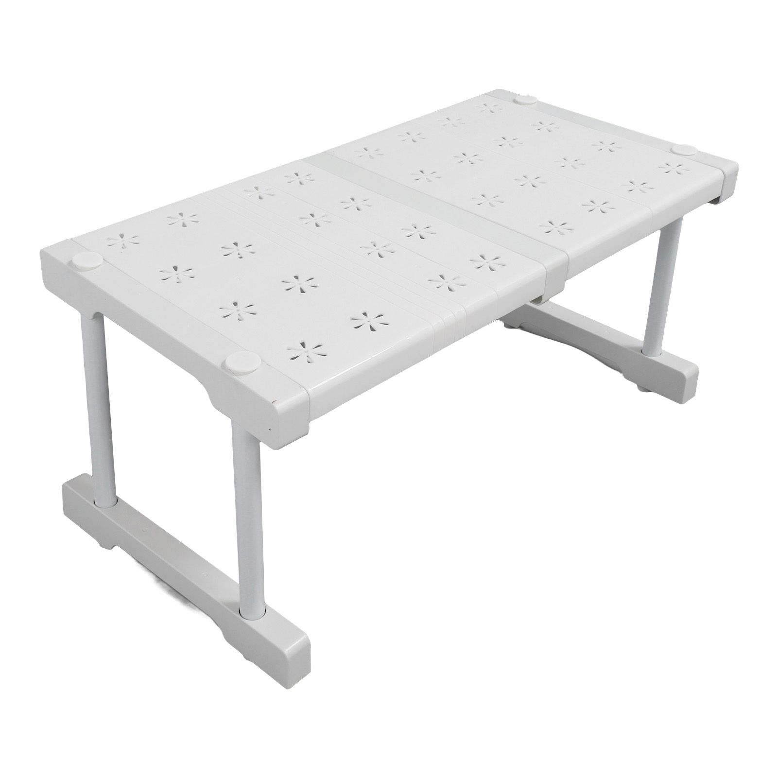 Expandable Closet Shelf Organizer Adjustable Space Saving Wardrobe Sink view 6
