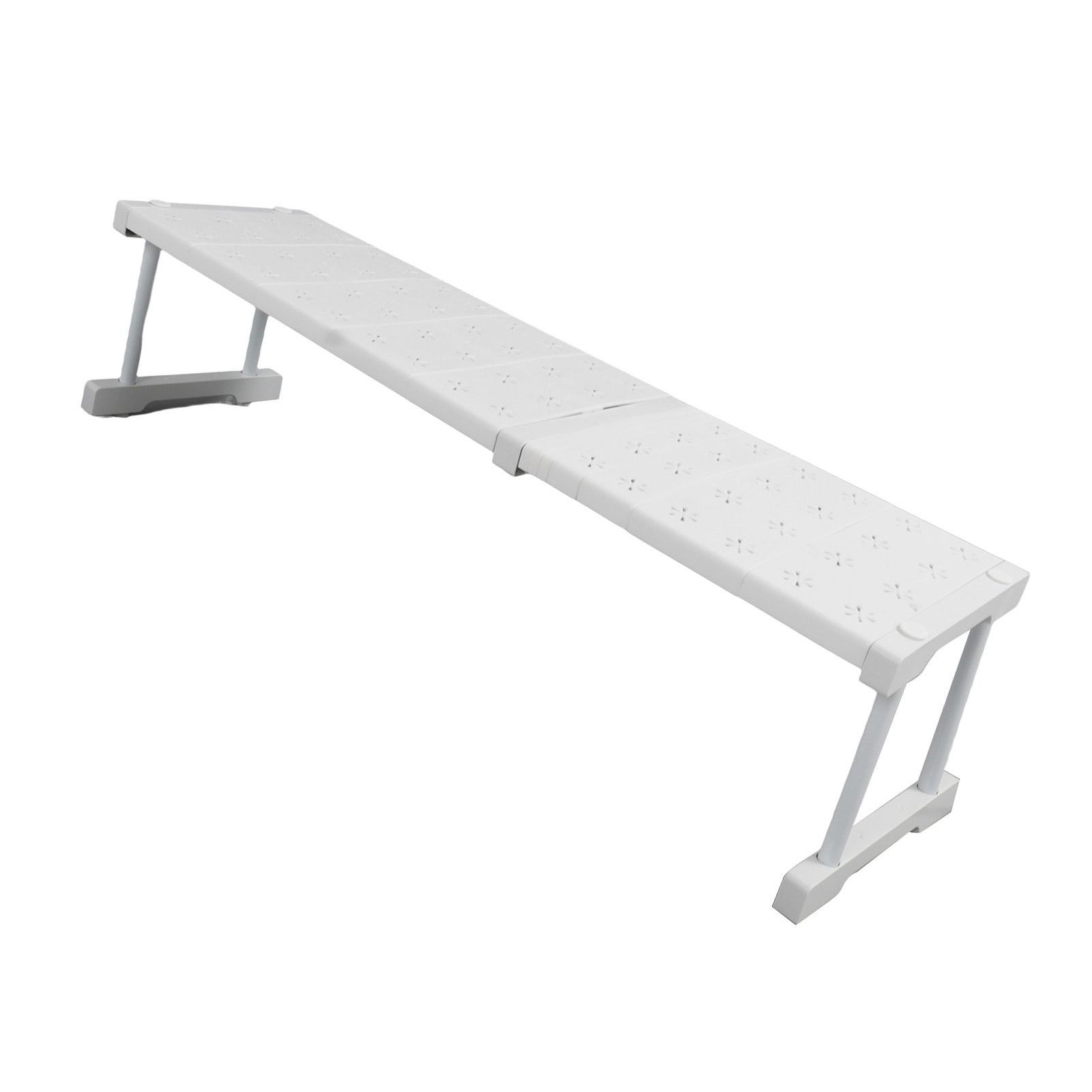 Expandable Closet Shelf Organizer Adjustable Space Saving Wardrobe Sink view 7