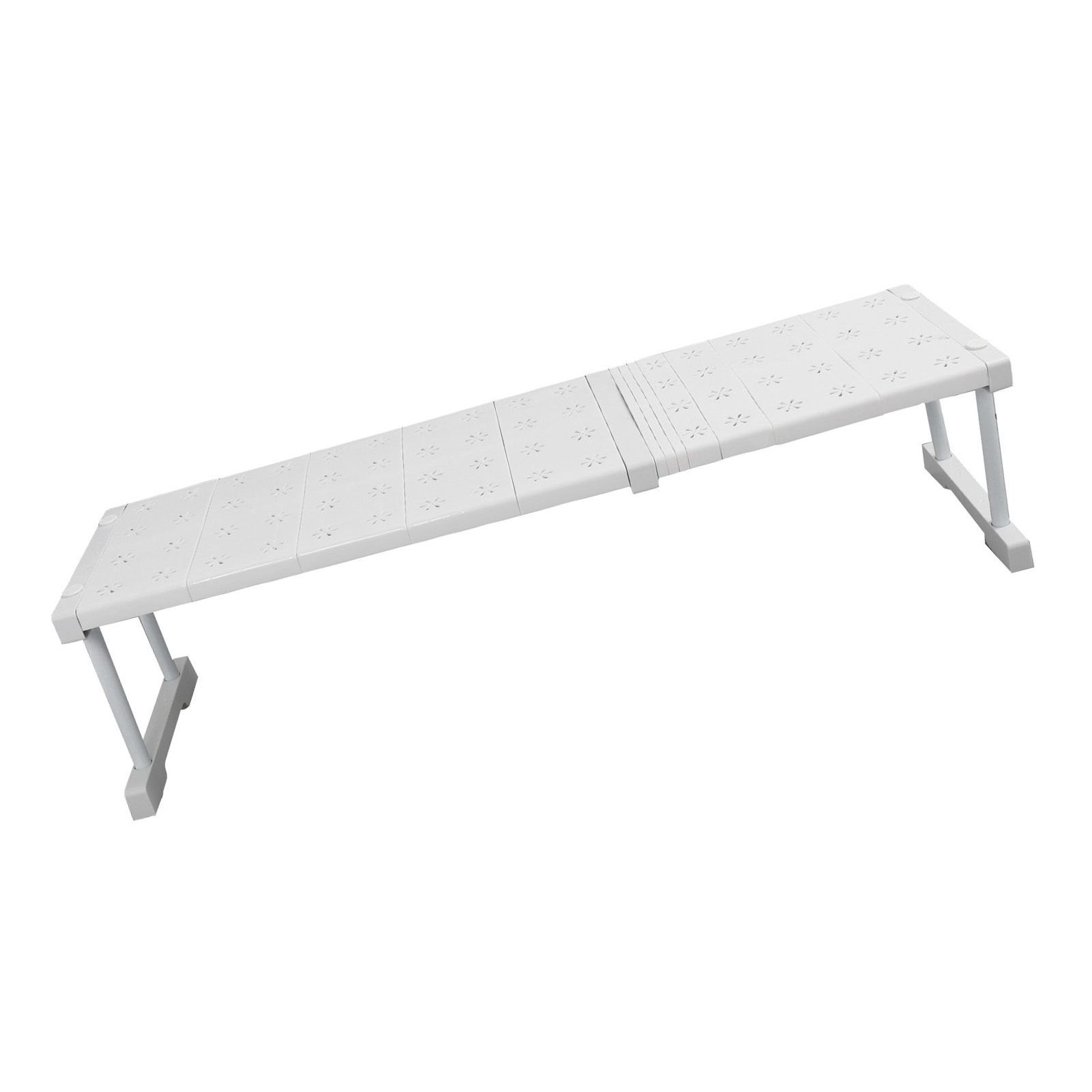 Expandable Closet Shelf Organizer Adjustable Space Saving Wardrobe Sink view 8