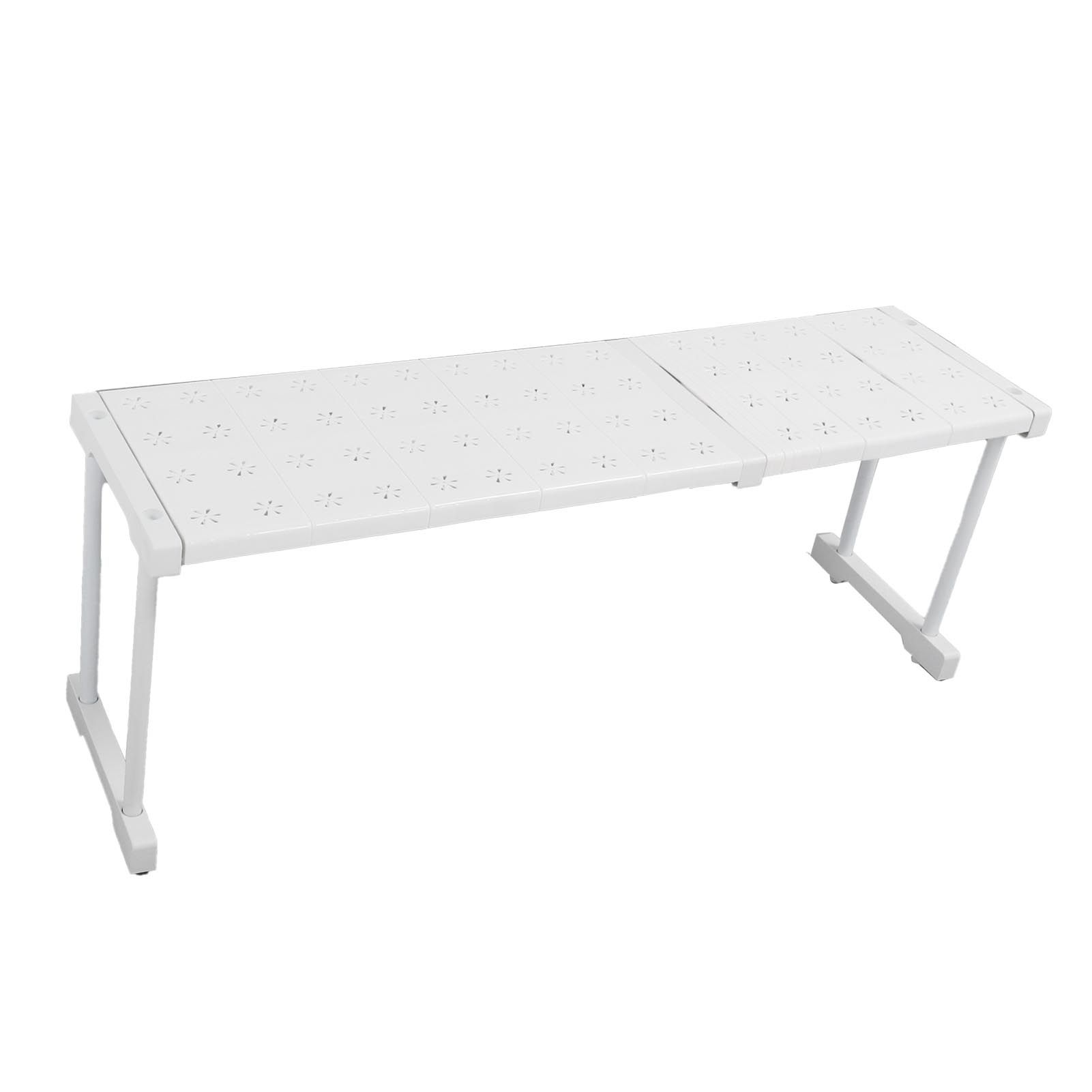 Expandable Shelf Stackable 121lb Load Bearing Divider Storage Rack for Closet view 10