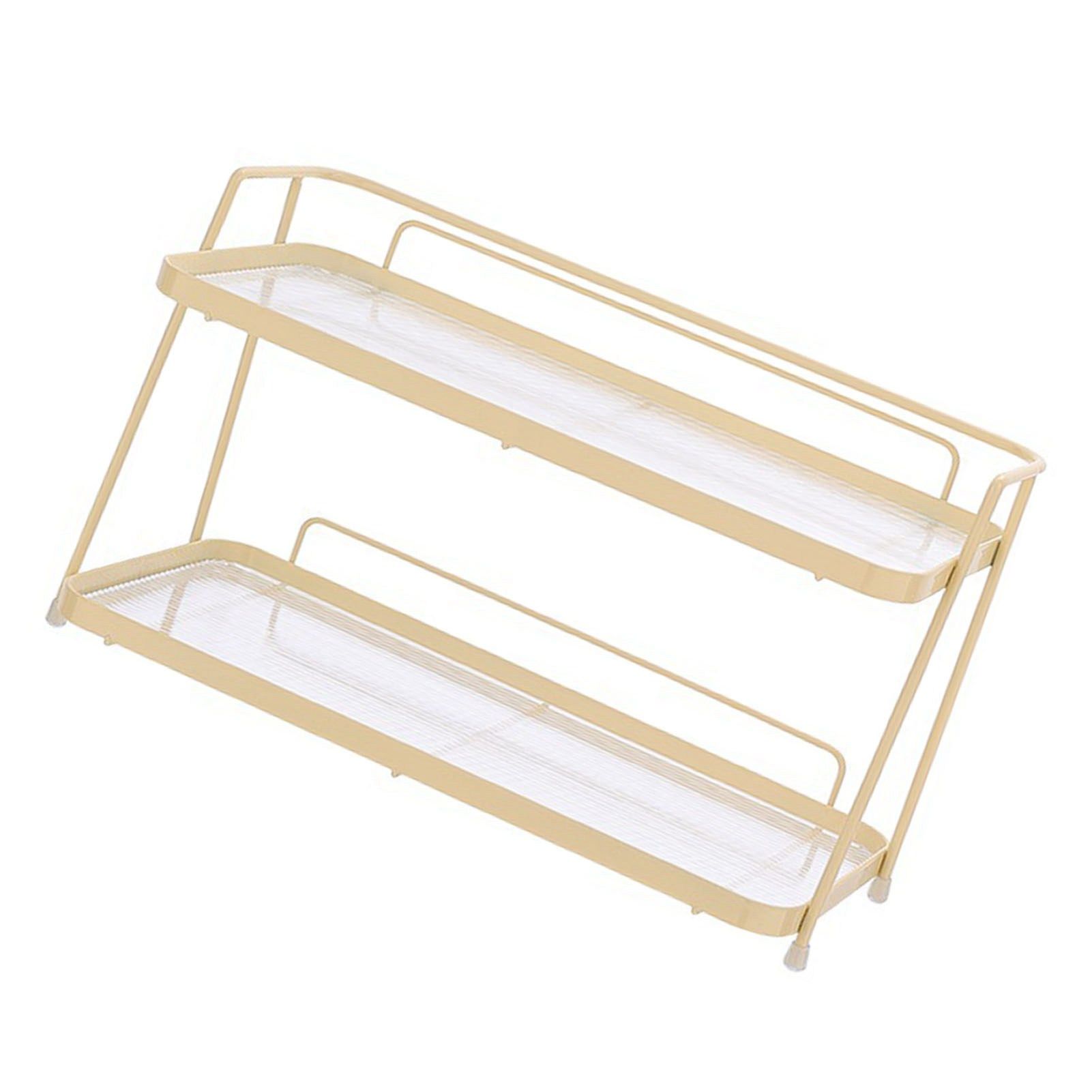 2 Tier Bathroom Countertop Organizer Counter Standing Rack Cosmetic Holder view 3
