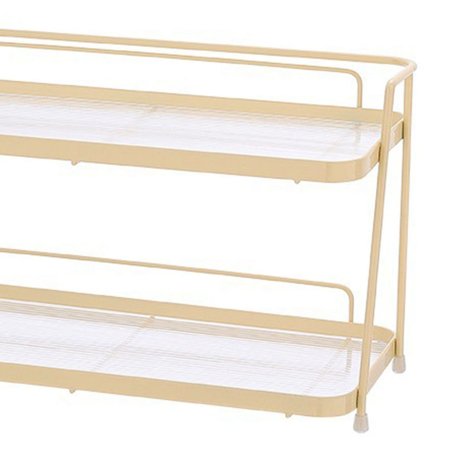 2 Tier Bathroom Countertop Organizer Counter Standing Rack Cosmetic Holder view 9