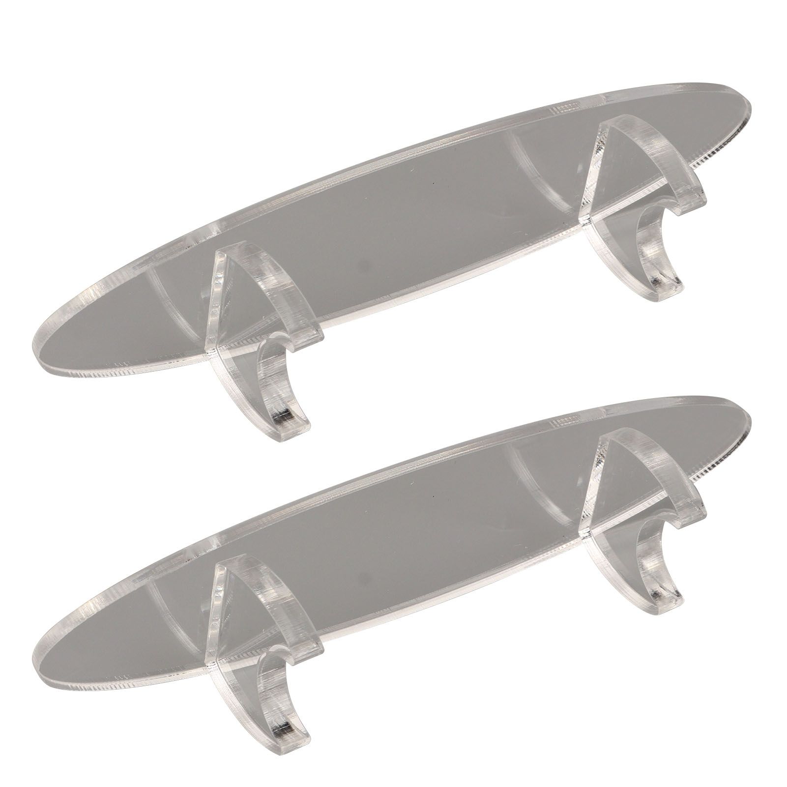 2PCS Pen Holder Display Stand Acrylic Desktop Pen Showcase Rack Organizer for view 4