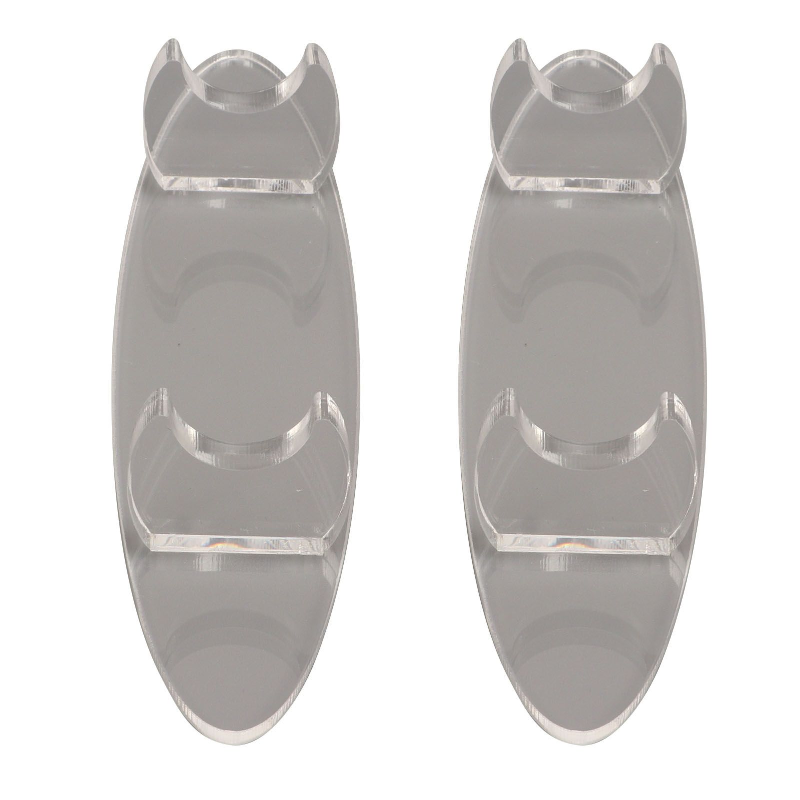 2PCS Pen Holder Display Stand Acrylic Desktop Pen Showcase Rack Organizer for view 6