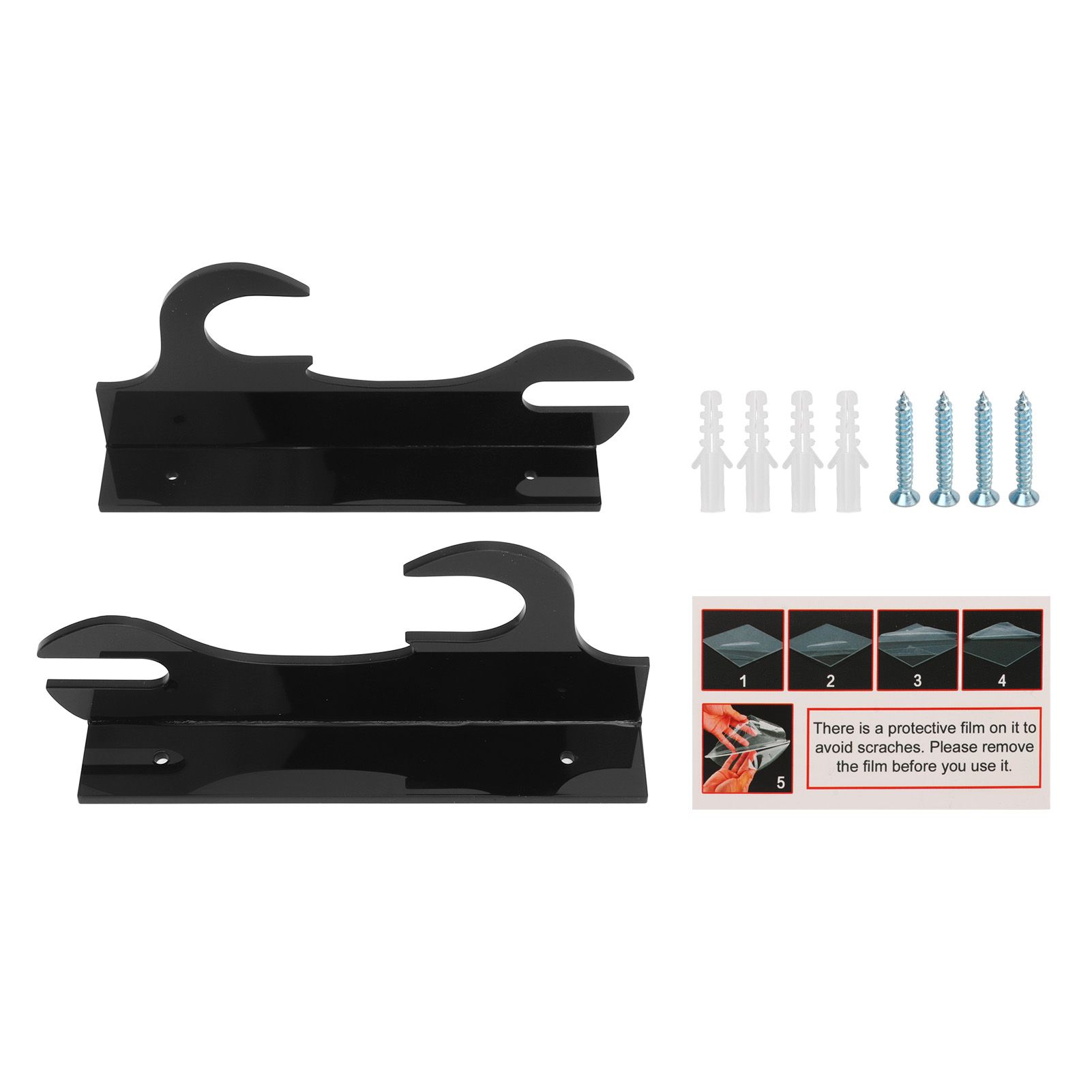 2 Pcs Samurai Knife Holder Wall Mounted Samurai Sword Holder Sword Wall