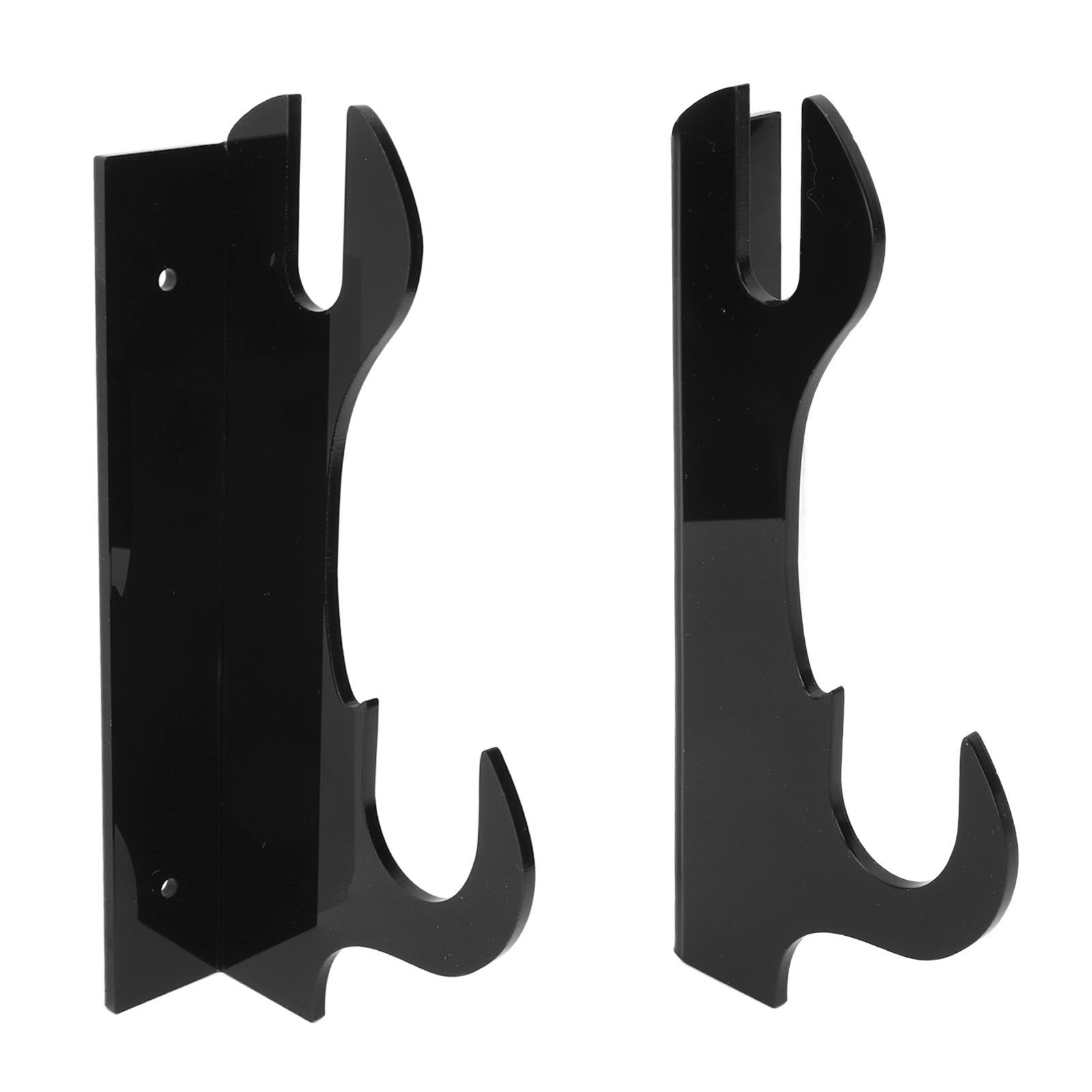 2 Pcs Samurai Knife Holder Wall Mounted Samurai Sword Holder Sword Wall view 2
