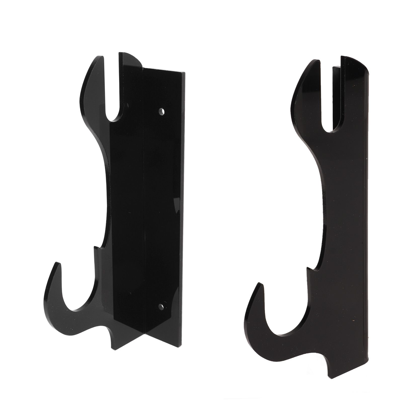2 Pcs Samurai Knife Holder Wall Mounted Samurai Sword Holder Sword Wall view 3