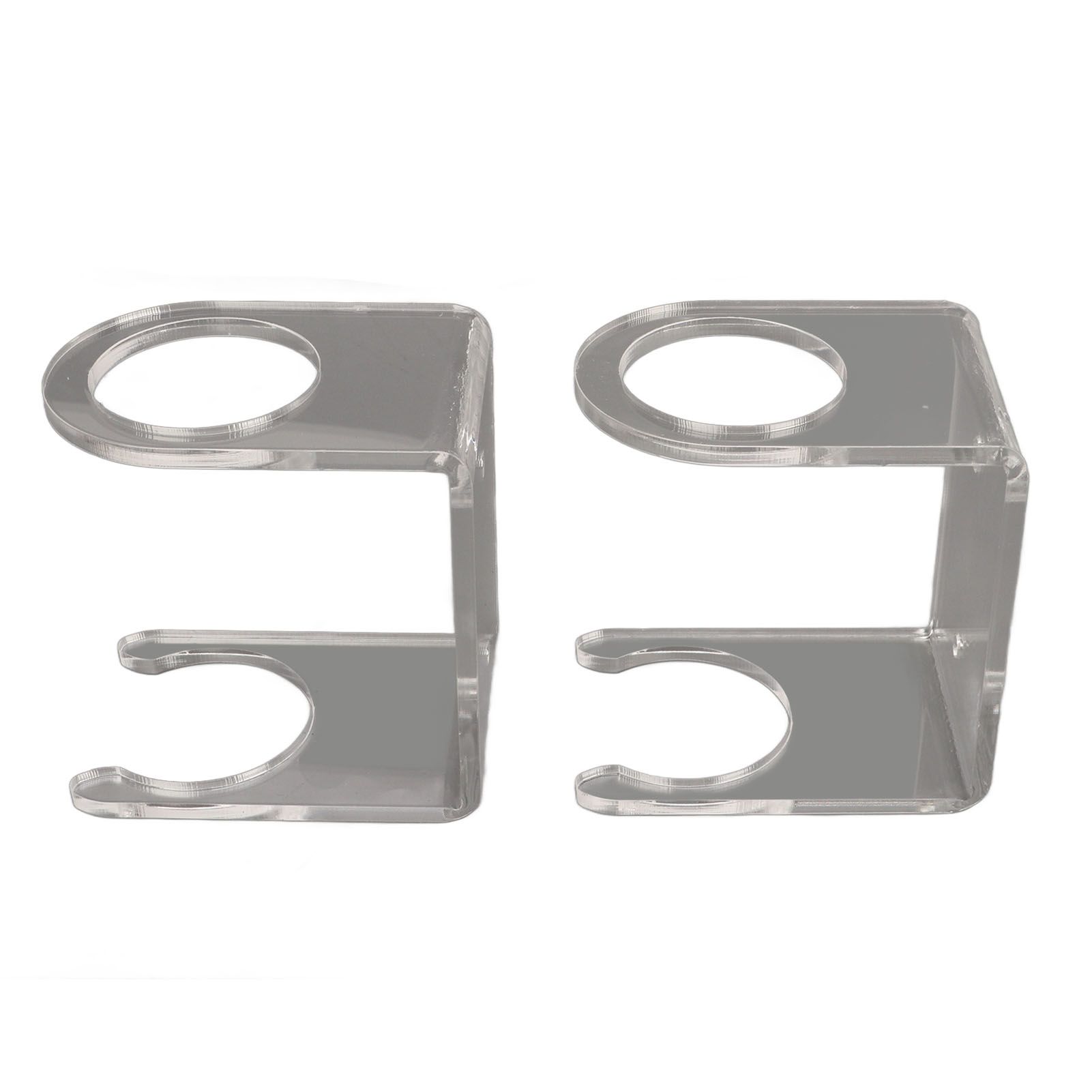 2PCS Baseball Bat Wall Stand Acrylic Wall Mounted Ball Holder Rack Baseball view 3