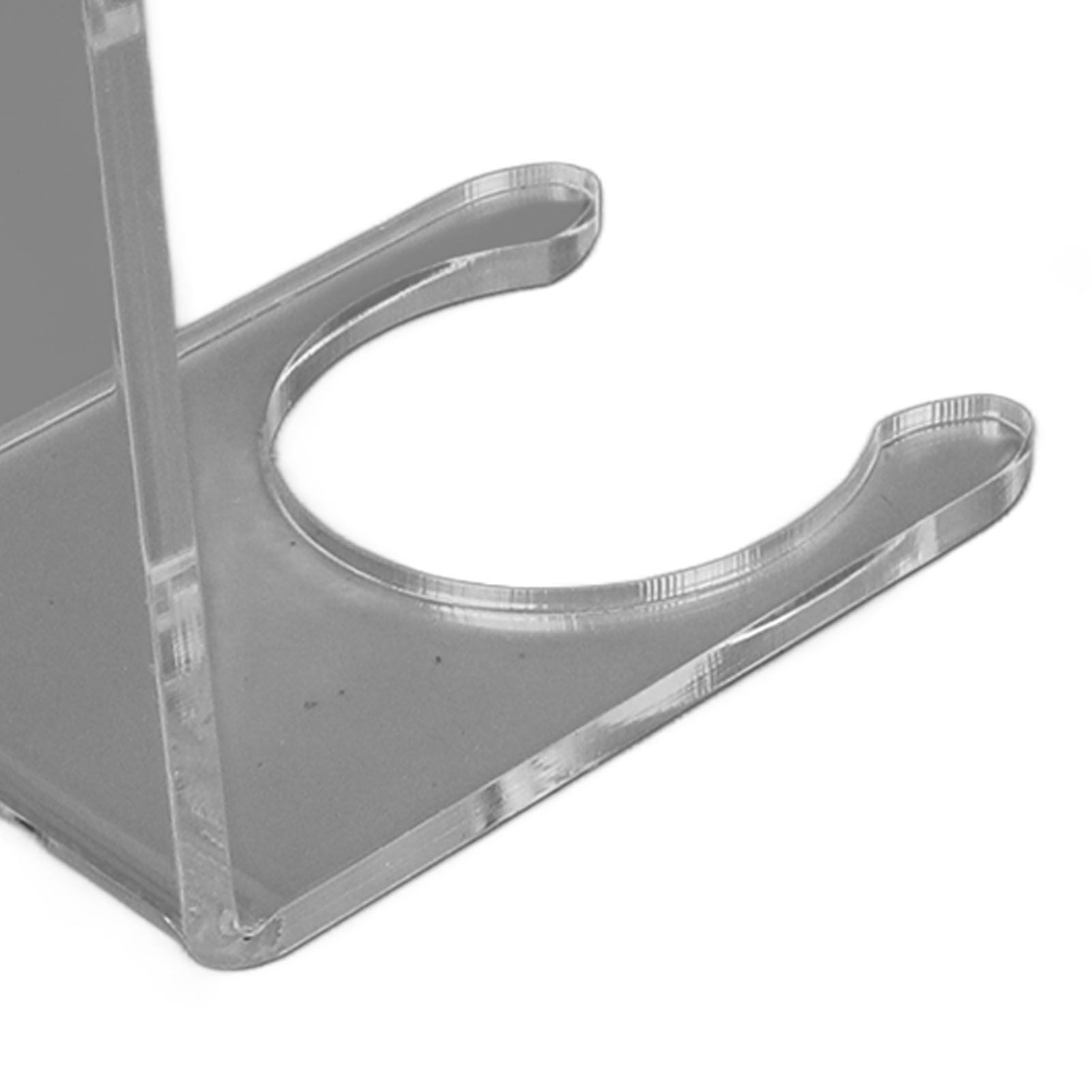 2PCS Baseball Bat Wall Stand Acrylic Wall Mounted Ball Holder Rack Baseball view 15