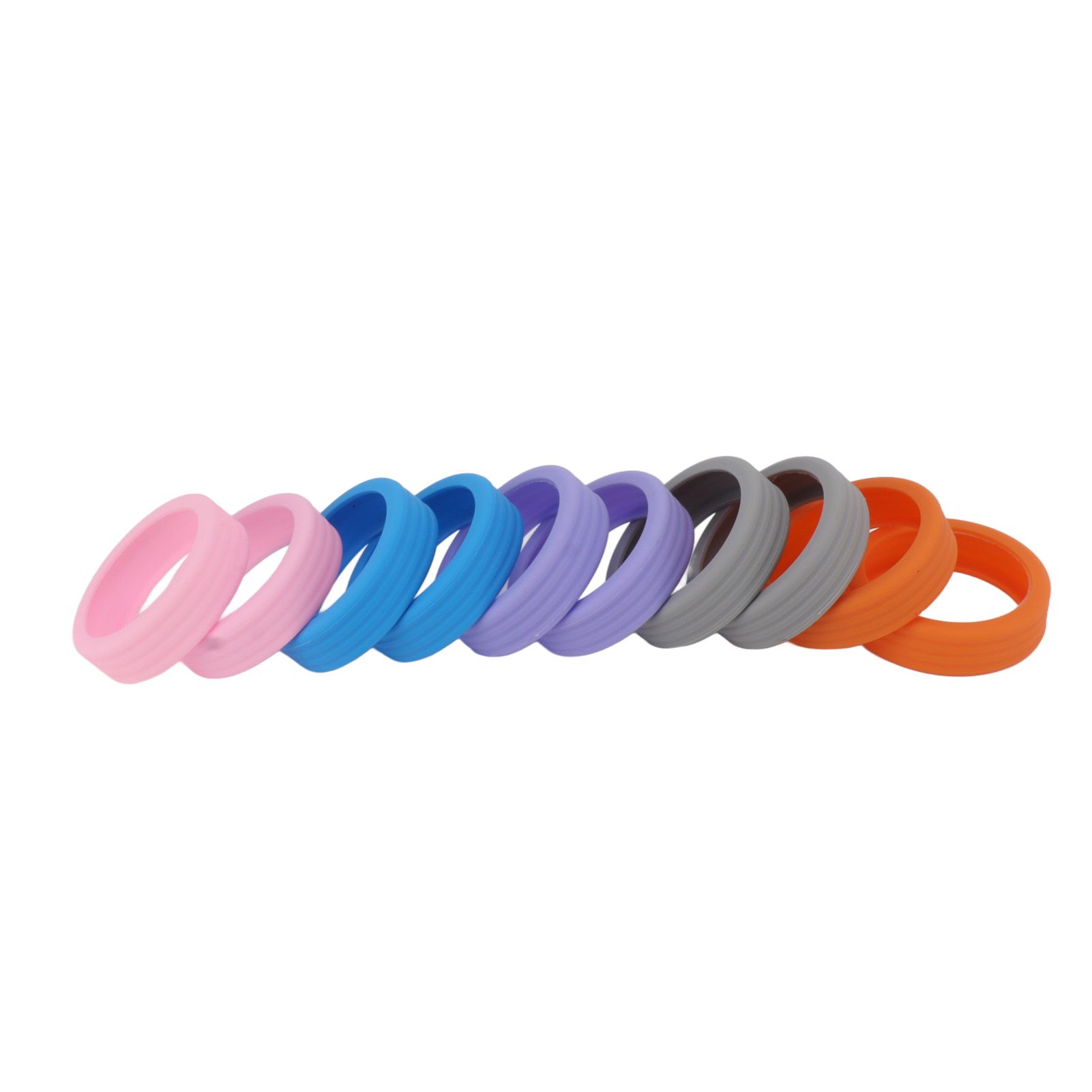 Luggage Wheels Cover Silicone Noise Reduction Shock Absorb Colorful Soft view 4