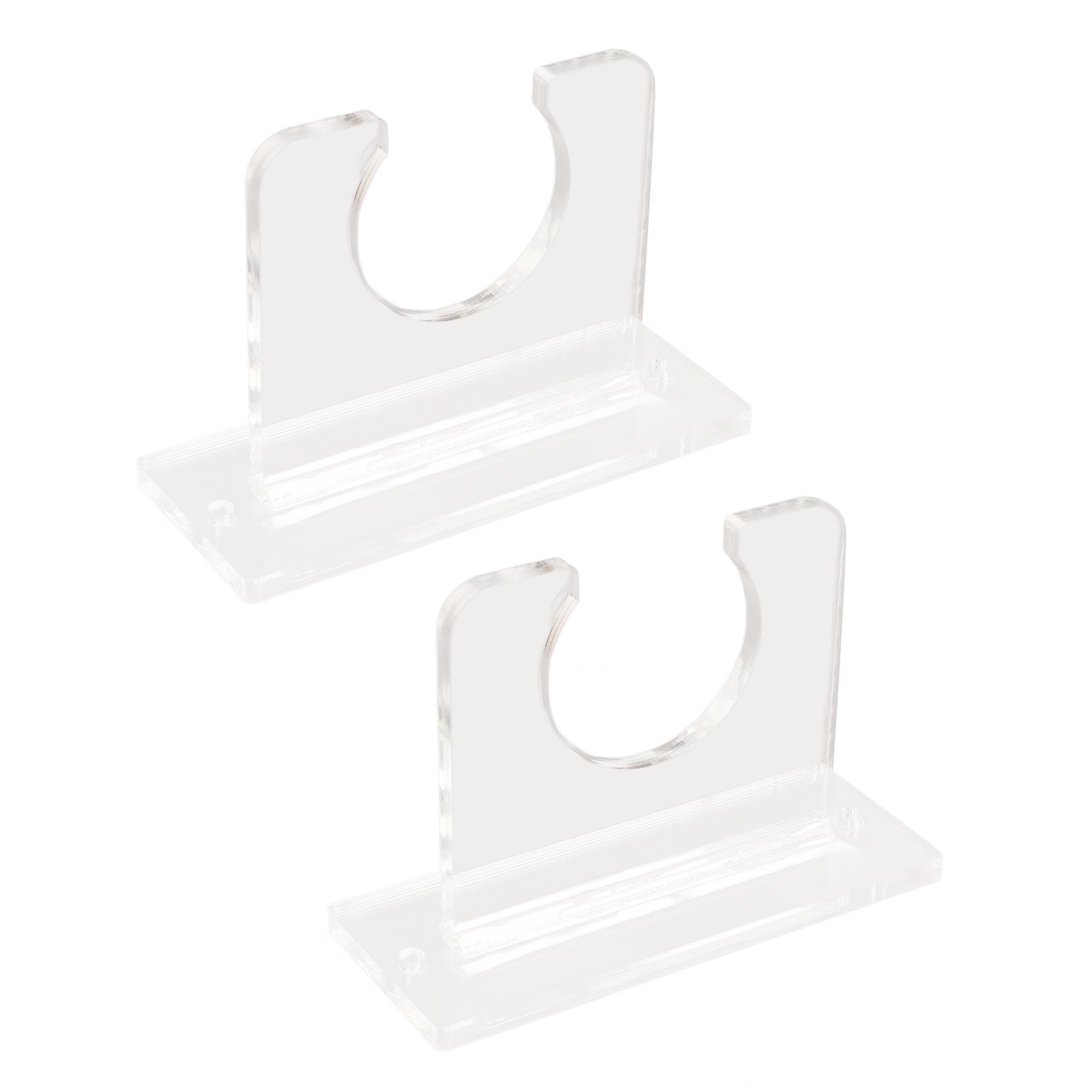 2pcs Baseball Bat Holder for Vertical Display Sturdy Acrylic Bat Hanger view 2