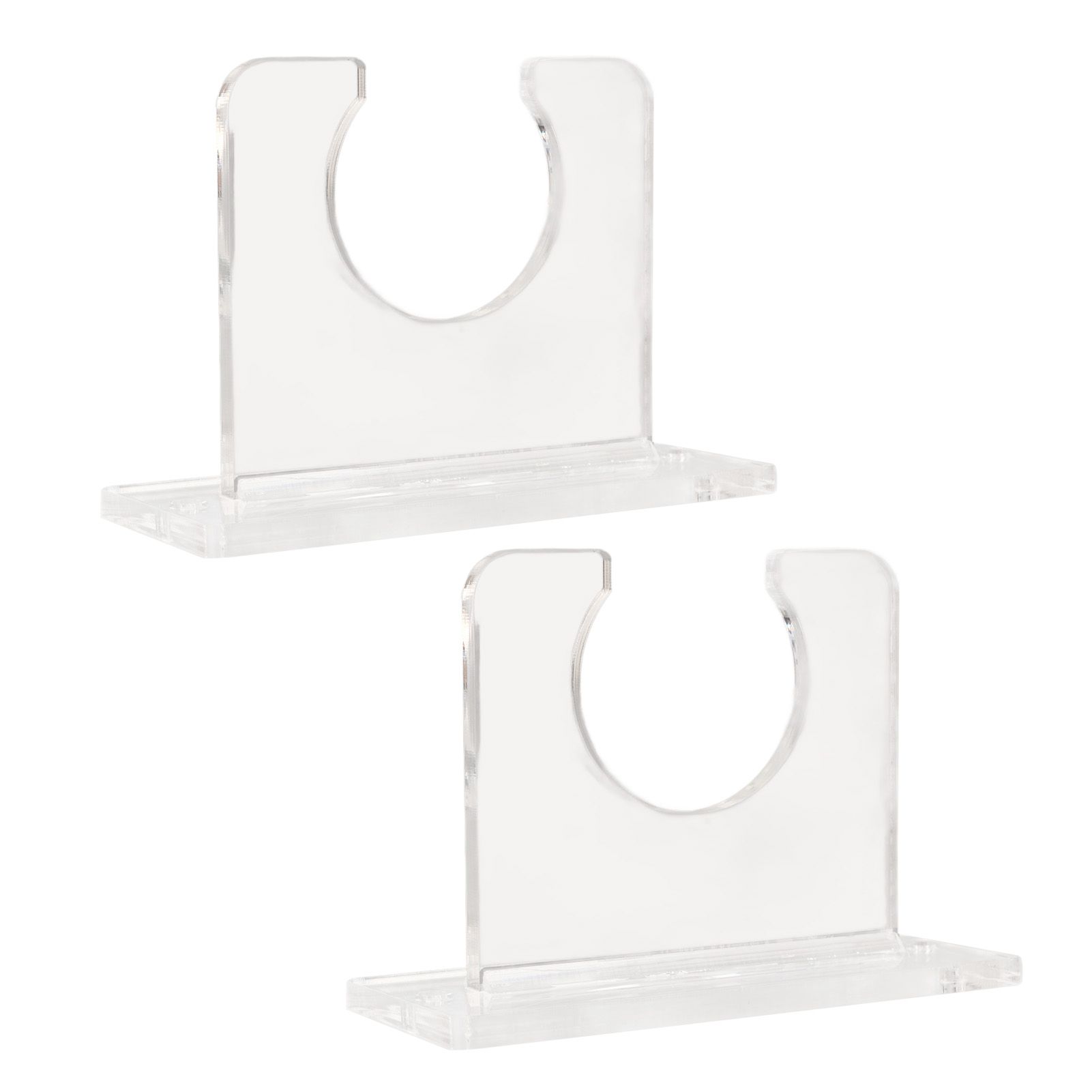 2pcs Baseball Bat Holder for Vertical Display Sturdy Acrylic Bat Hanger view 3