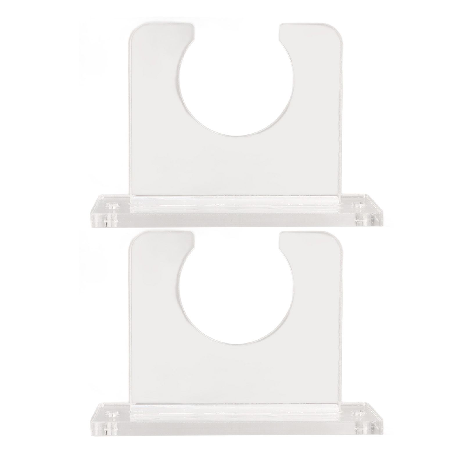 2pcs Baseball Bat Holder for Vertical Display Sturdy Acrylic Bat Hanger view 4