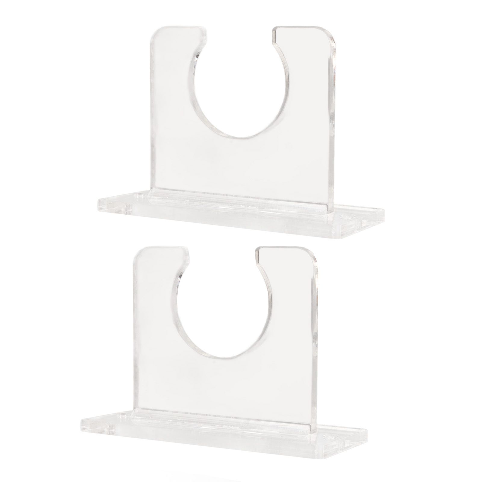 2pcs Baseball Bat Holder for Vertical Display Sturdy Acrylic Bat Hanger view 6