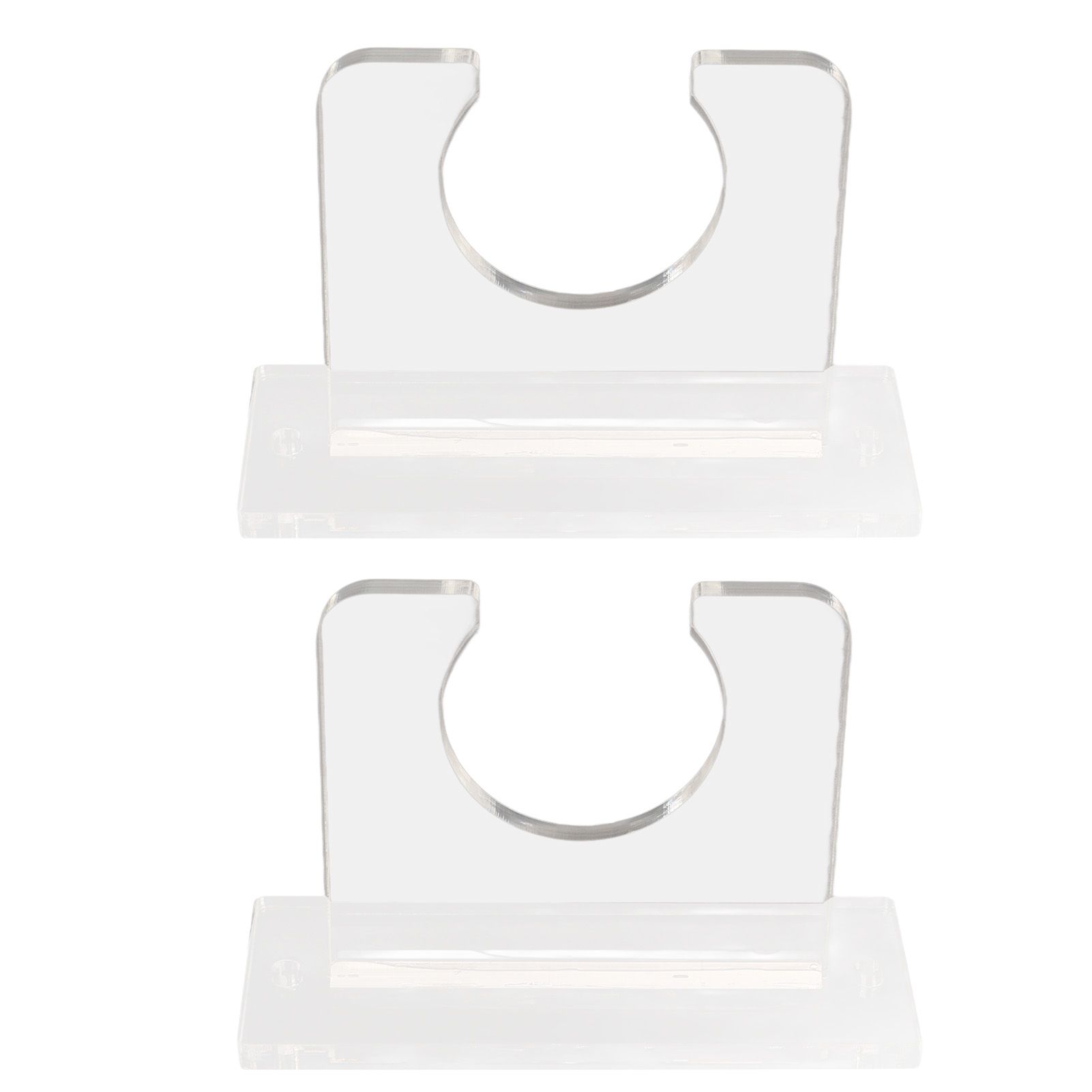 2pcs Baseball Bat Holder for Vertical Display Sturdy Acrylic Bat Hanger view 9