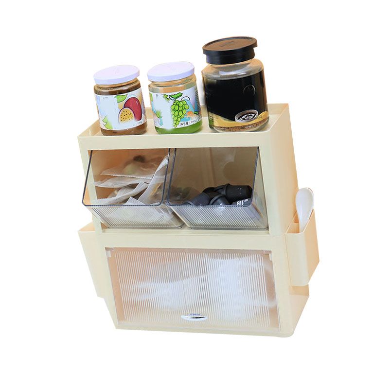 Tea Bag Storage Rack Wall Hanging Space Saving Tea Bag Box for Coffee Capsule view 2