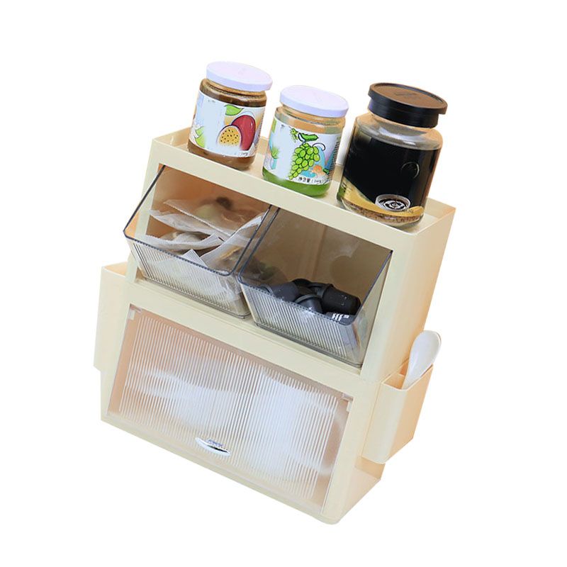 Tea Bag Storage Rack Wall Hanging Space Saving Tea Bag Box for Coffee Capsule view 3