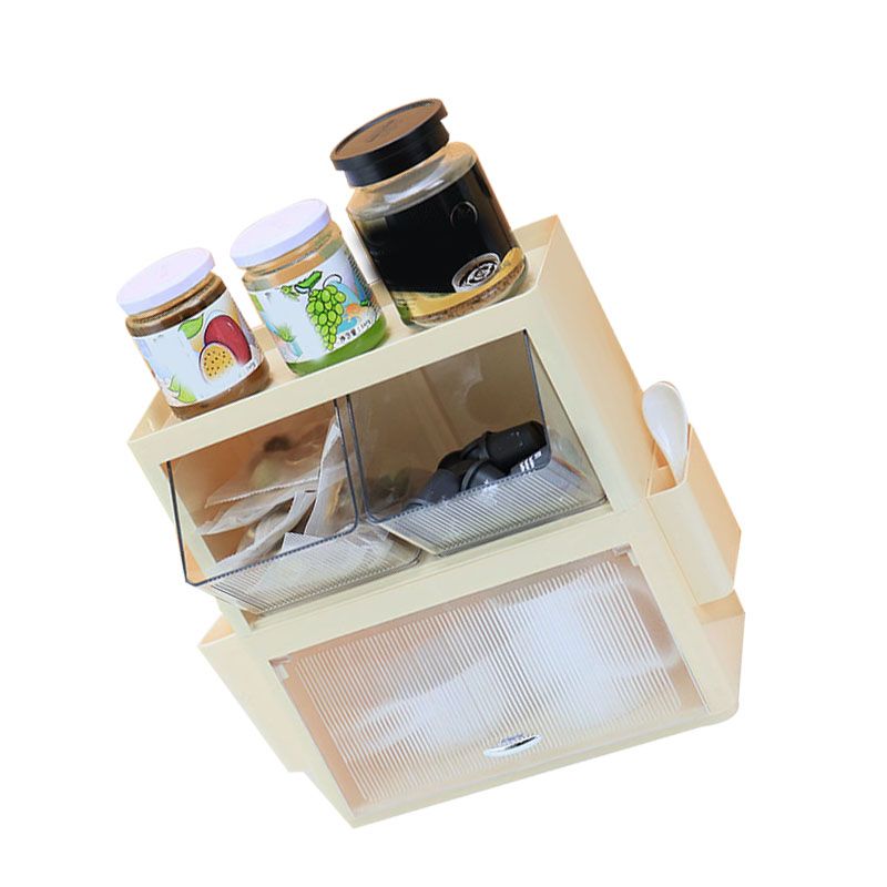Tea Bag Storage Rack Wall Hanging Space Saving Tea Bag Box for Coffee Capsule view 4