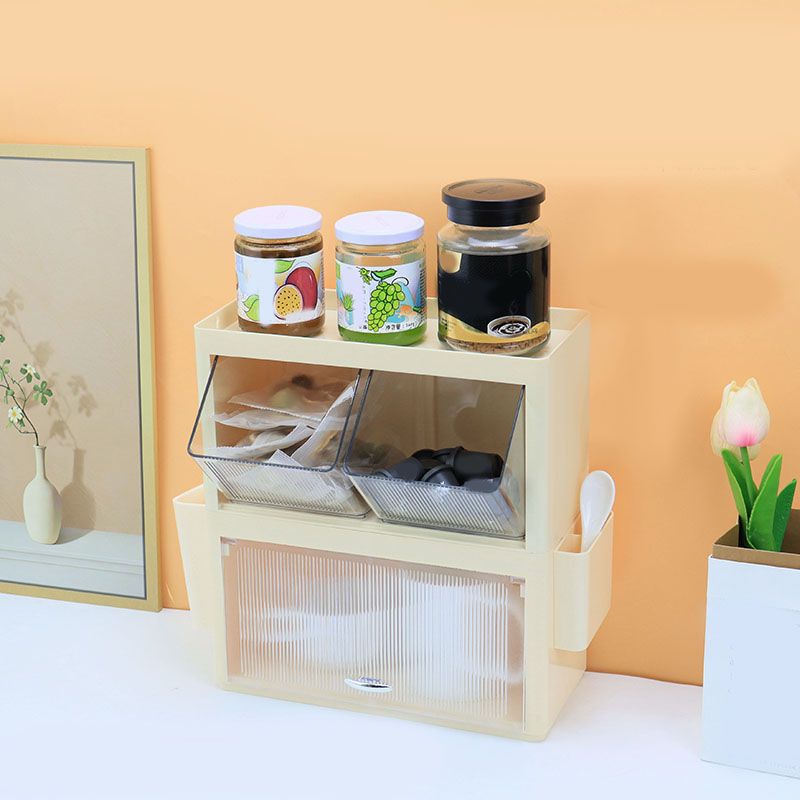 Tea Bag Storage Rack Wall Hanging Space Saving Tea Bag Box for Coffee Capsule view 6