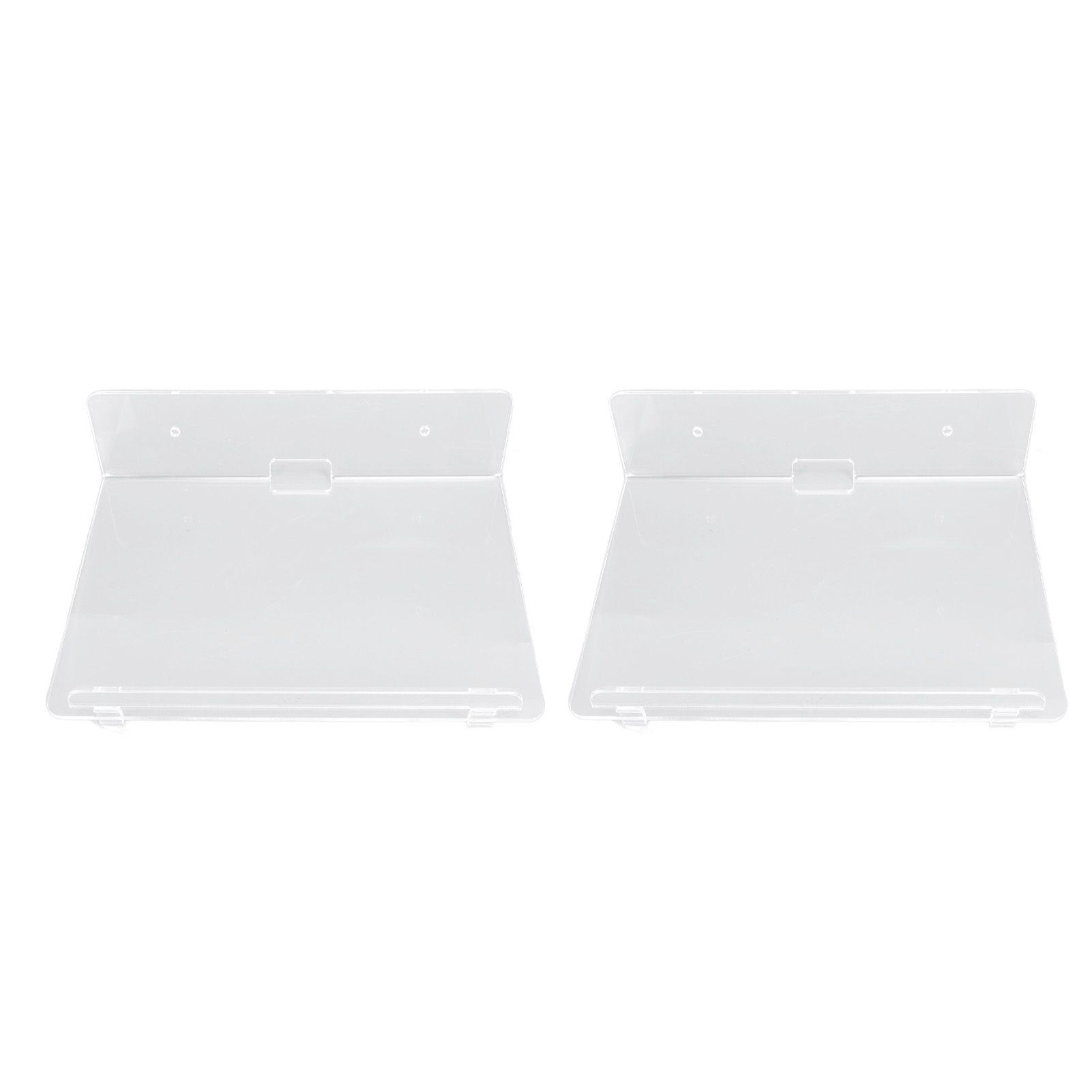 2PCS Floating Shelf Acrylic Wall Shelf Easy Installation Wall Mount for view 5