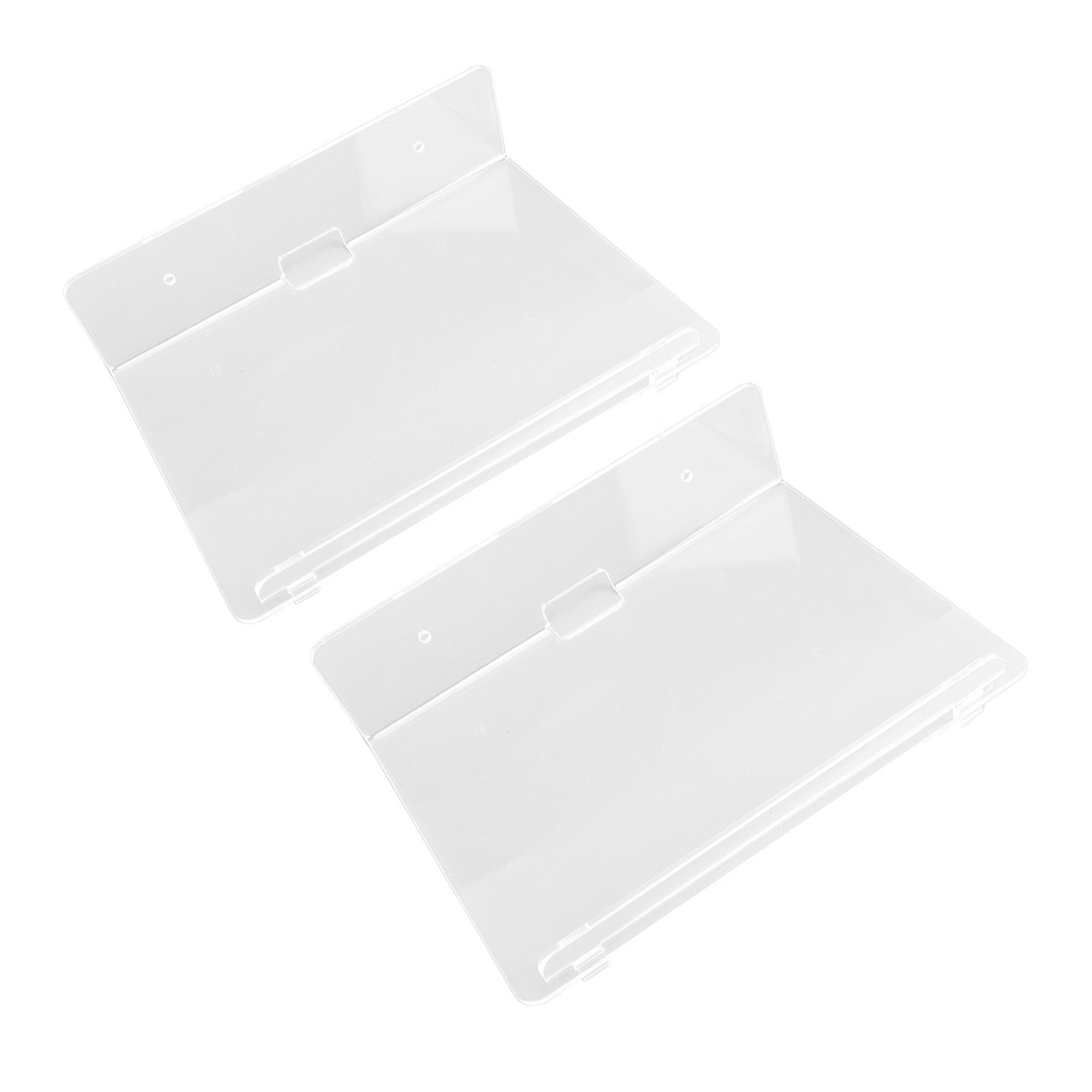 2PCS Floating Shelf Acrylic Wall Shelf Easy Installation Wall Mount for view 9