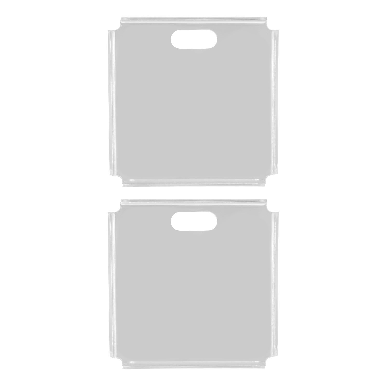 2pcs Small Speaker Wall Shelf Acrylic Adhesive Multi Angle Adjustment Space view 4