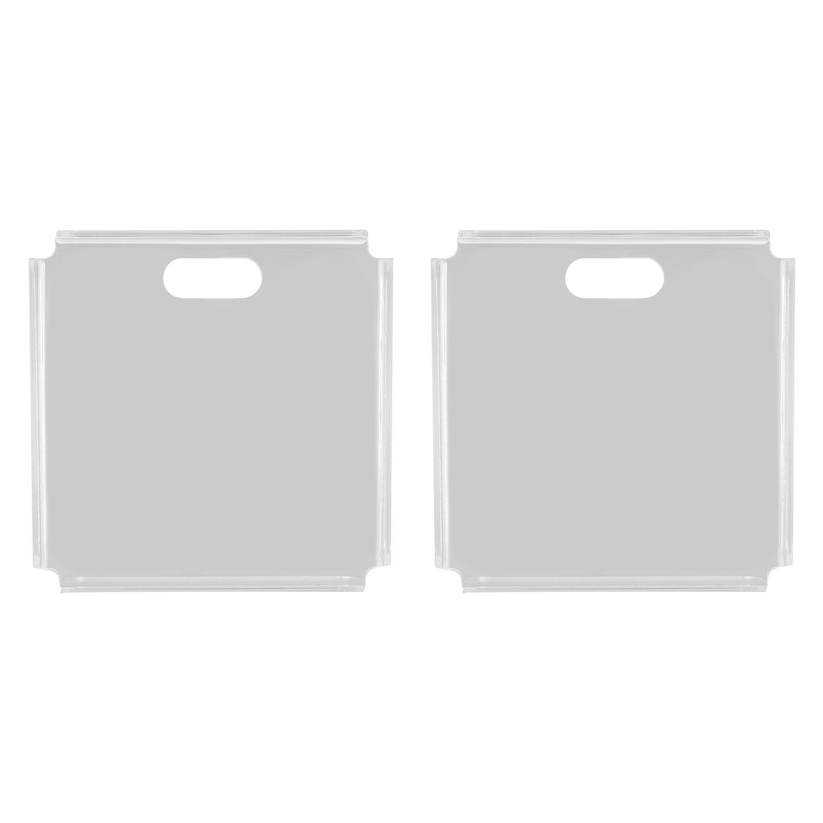 2pcs Small Speaker Wall Shelf Acrylic Adhesive Multi Angle Adjustment Space view 5