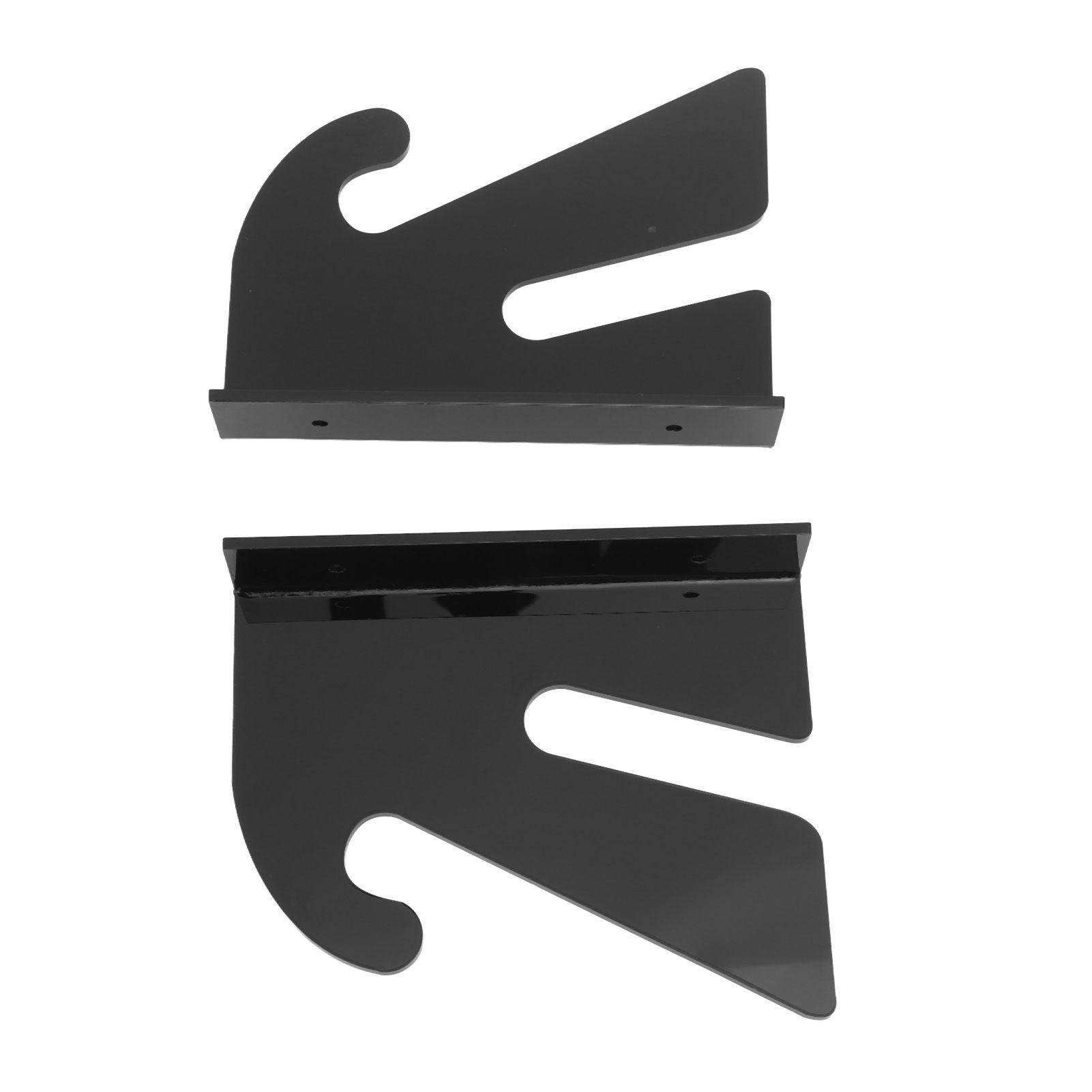 2 Pcs Acrylic Skateboard Rack Wall Mount Skateboard Storage Rack Load Bearing view 6