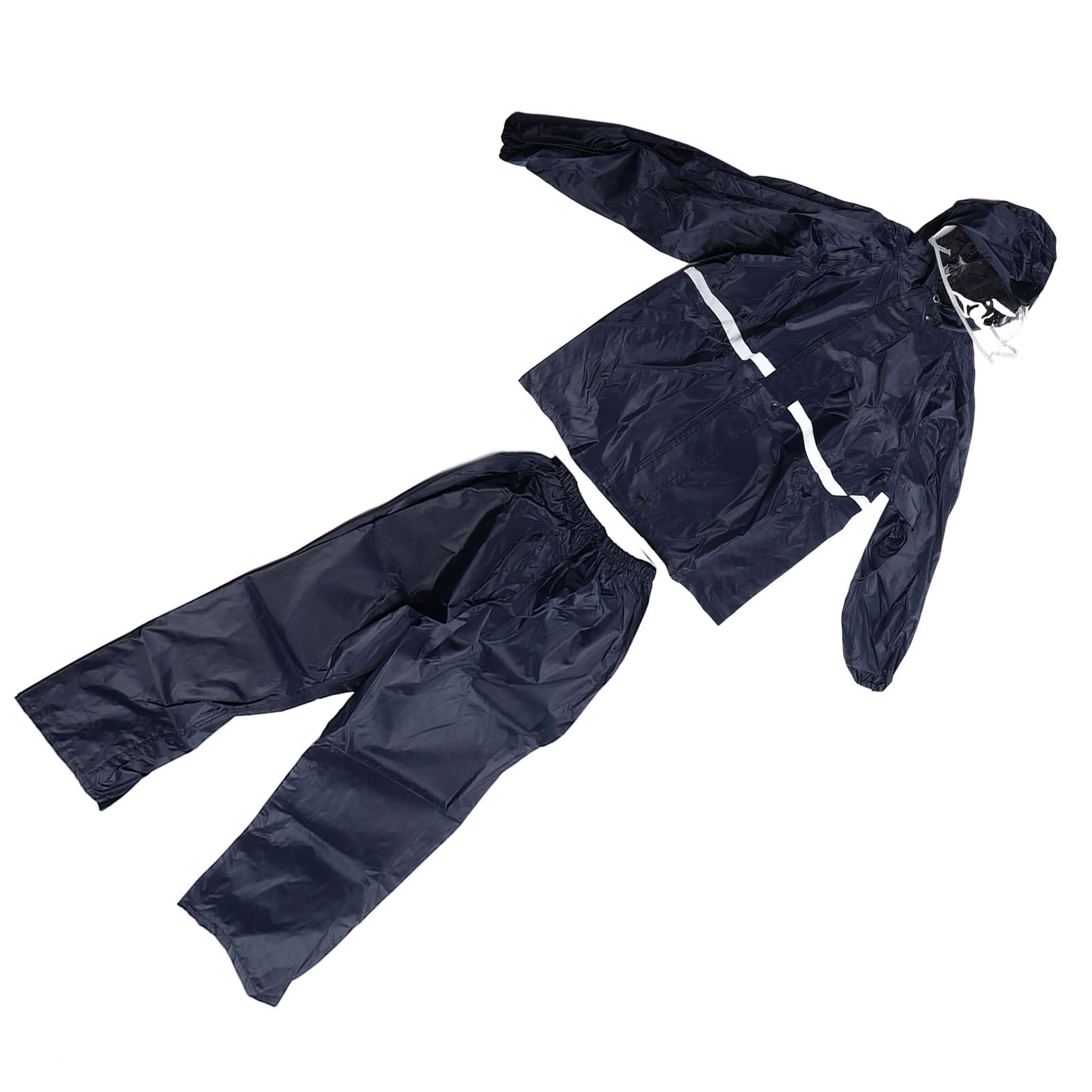 Split Jacket Pants Suit Breathable Waterproof Raincoat Set Double Layer view 3