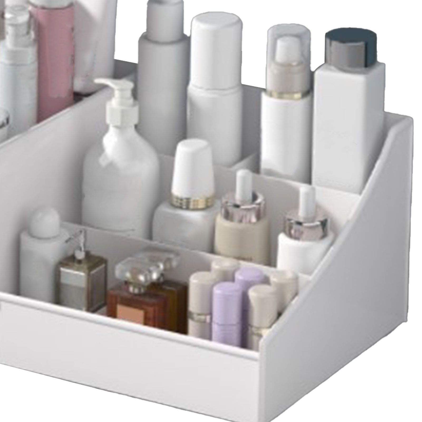 Makeup Organizer for Vanity Large Capacity Cosmetics Storage Box with Drawers view 12