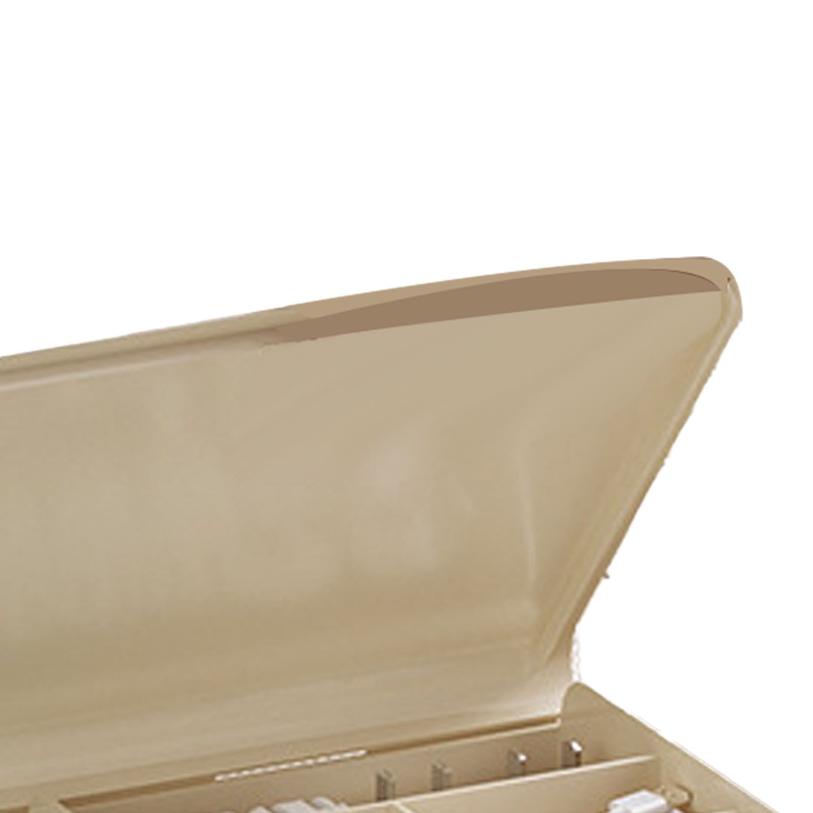 Desktop Storage Box Multi Compartments Plastic Simple Data Cable Organizer Box view 9