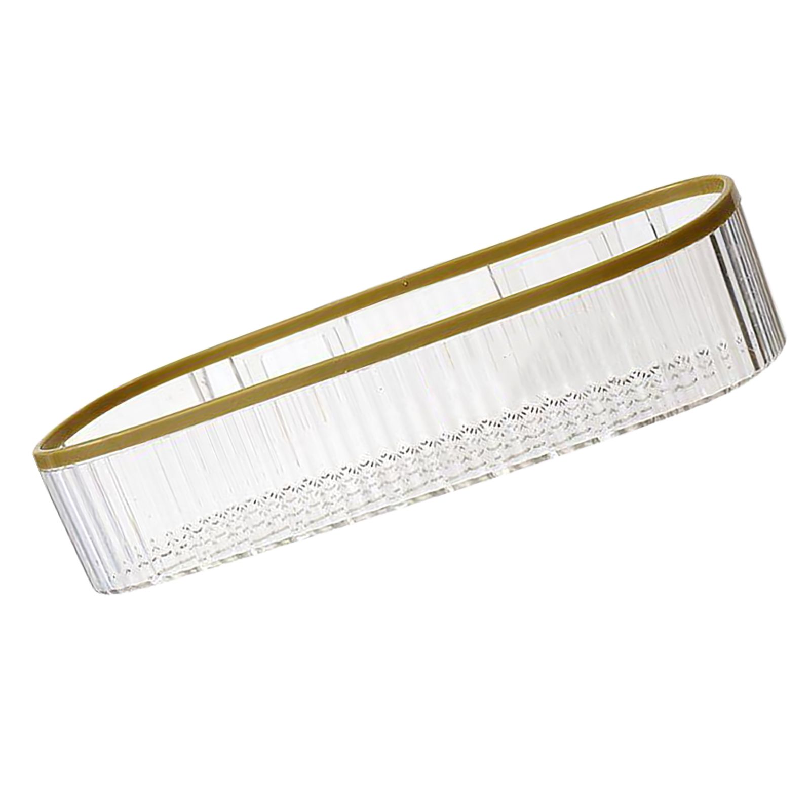Plastic Wall Mount Organizer Punch Free Transparent White Adhesive Clear view 3