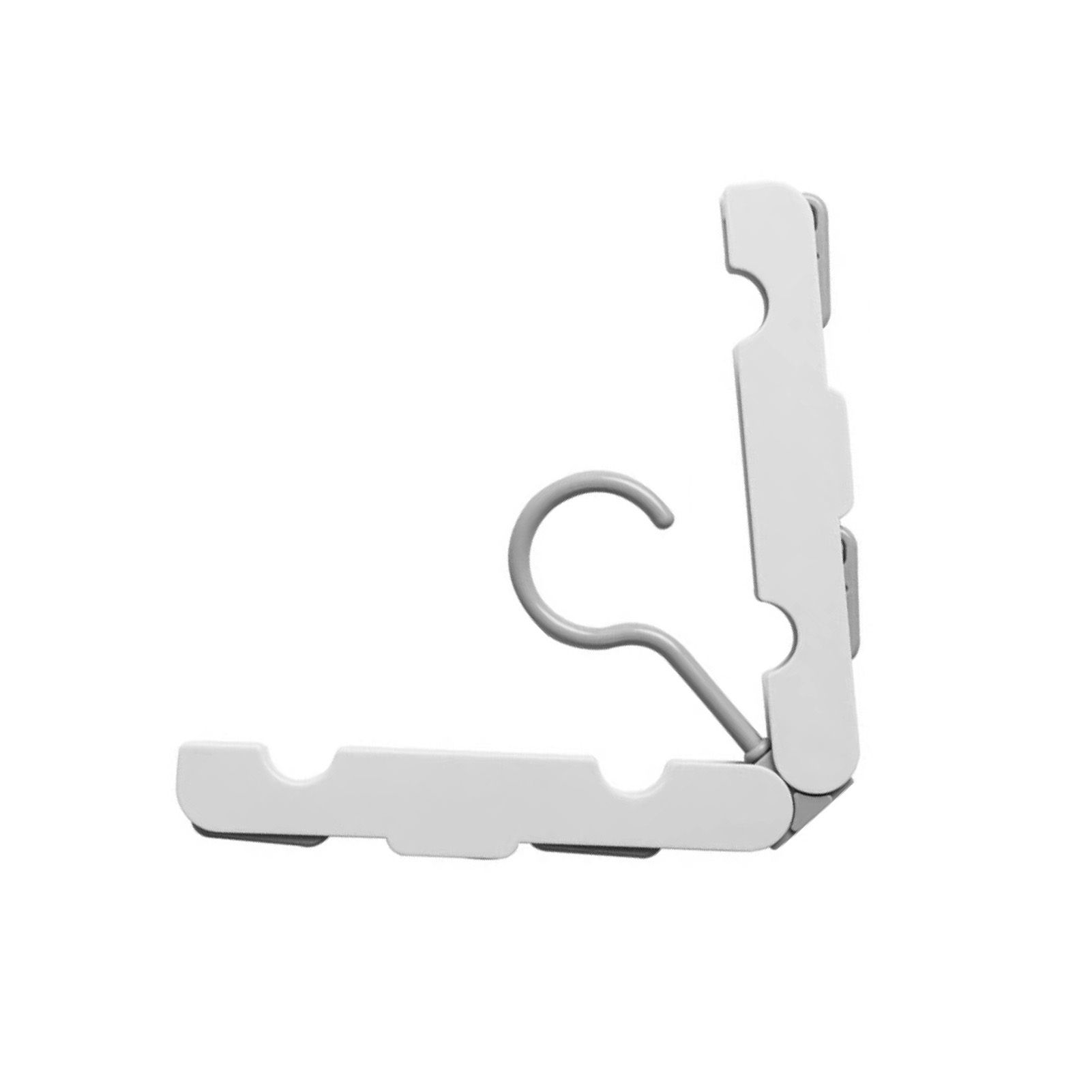 Clothes Hanger Rack Anti Slip Multifunctional Foldable Travel Hanger with view 4