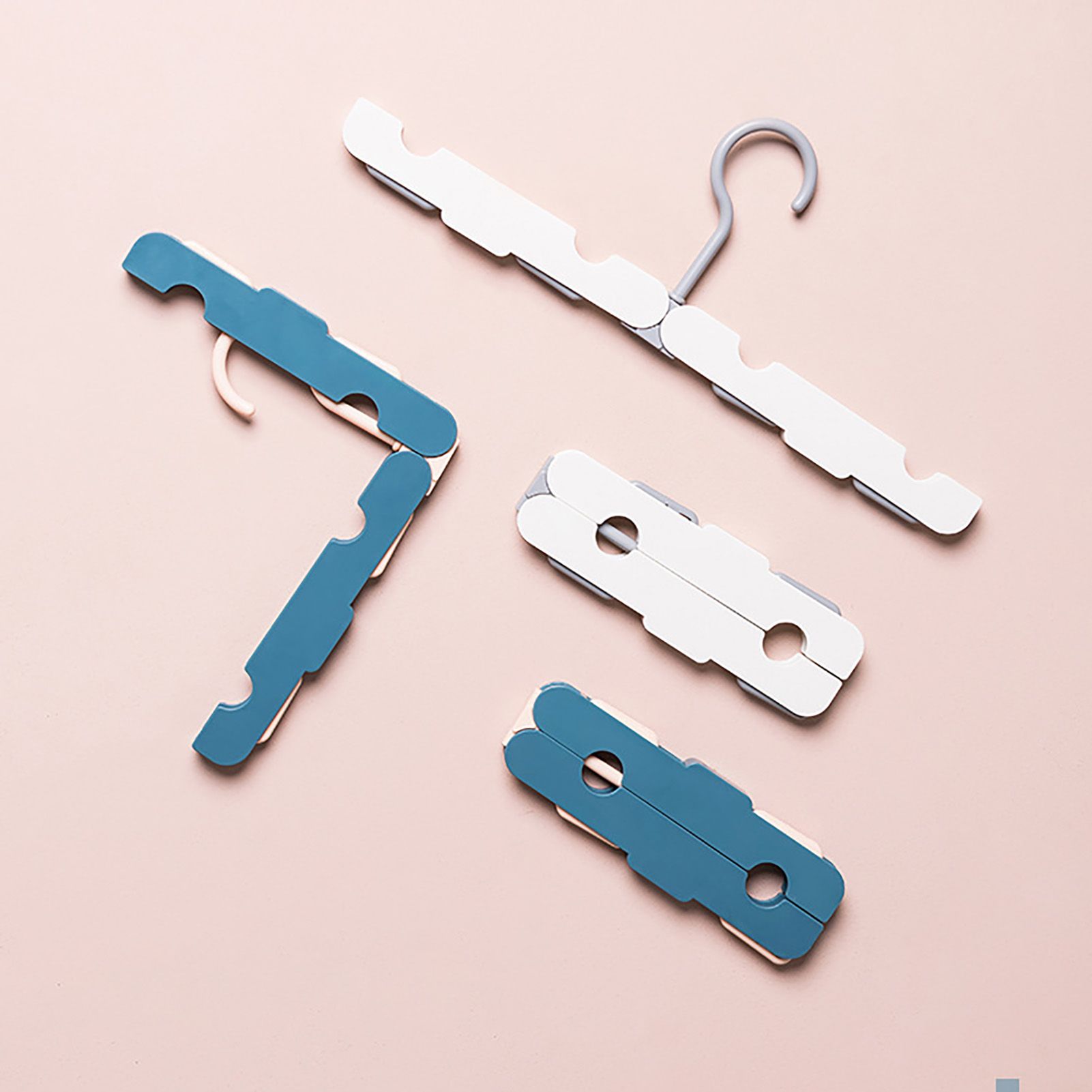 Clothes Hanger Rack Anti Slip Multifunctional Foldable Travel Hanger with view 6
