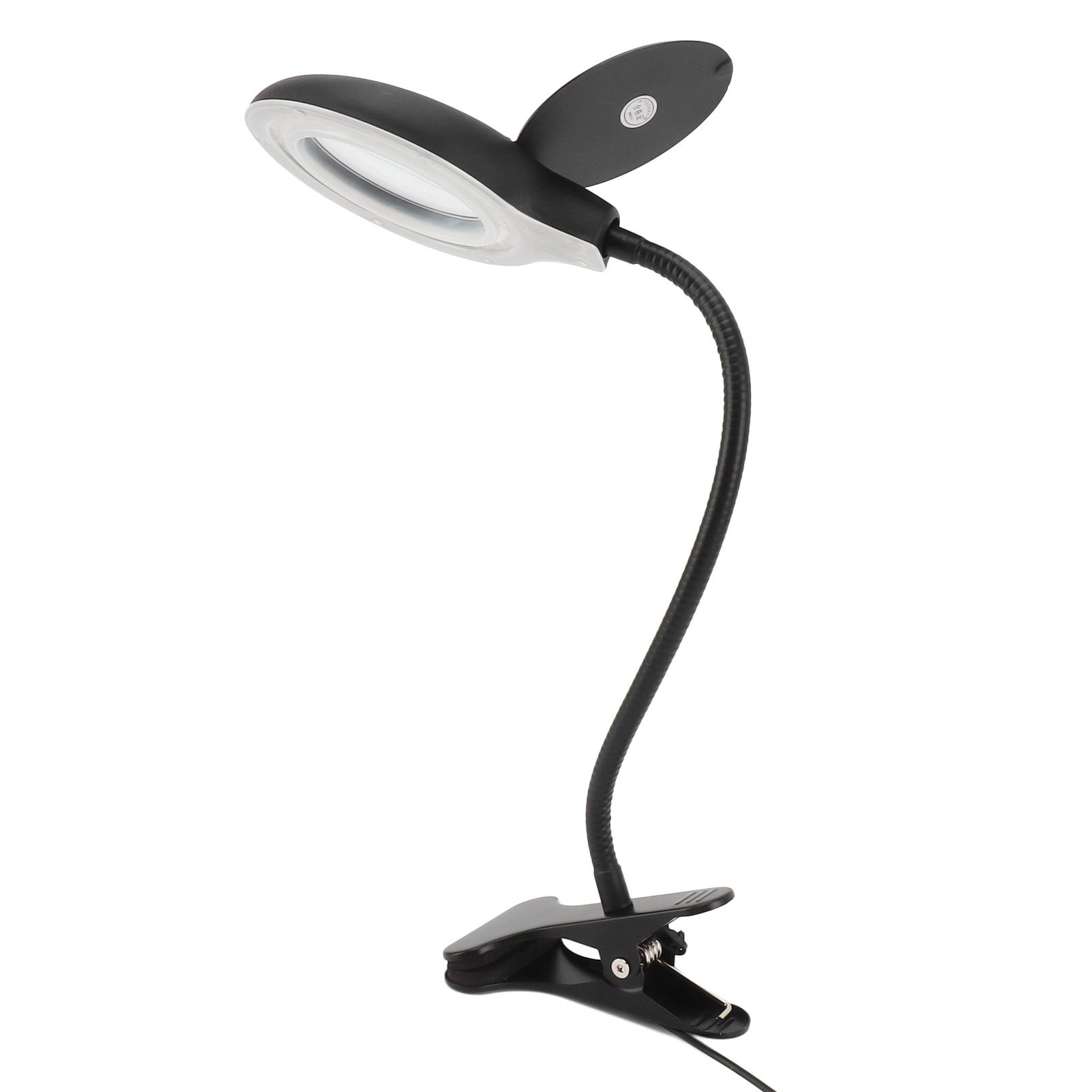 Clip On Magnifying Glass with Light Iron and PP Adjustable LED Magnifying Desk view 3