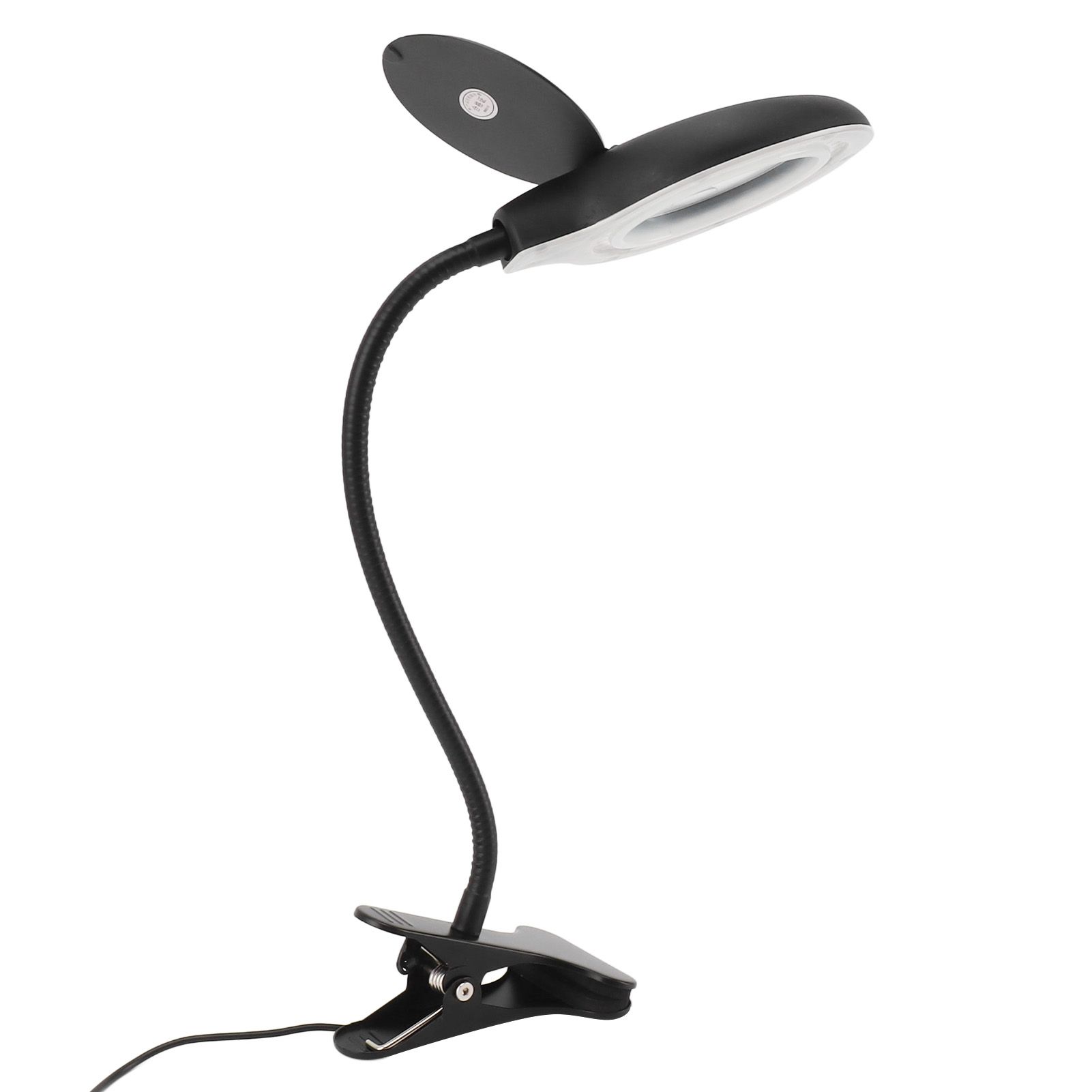 Clip On Magnifying Glass with Light Iron and PP Adjustable LED Magnifying Desk view 6