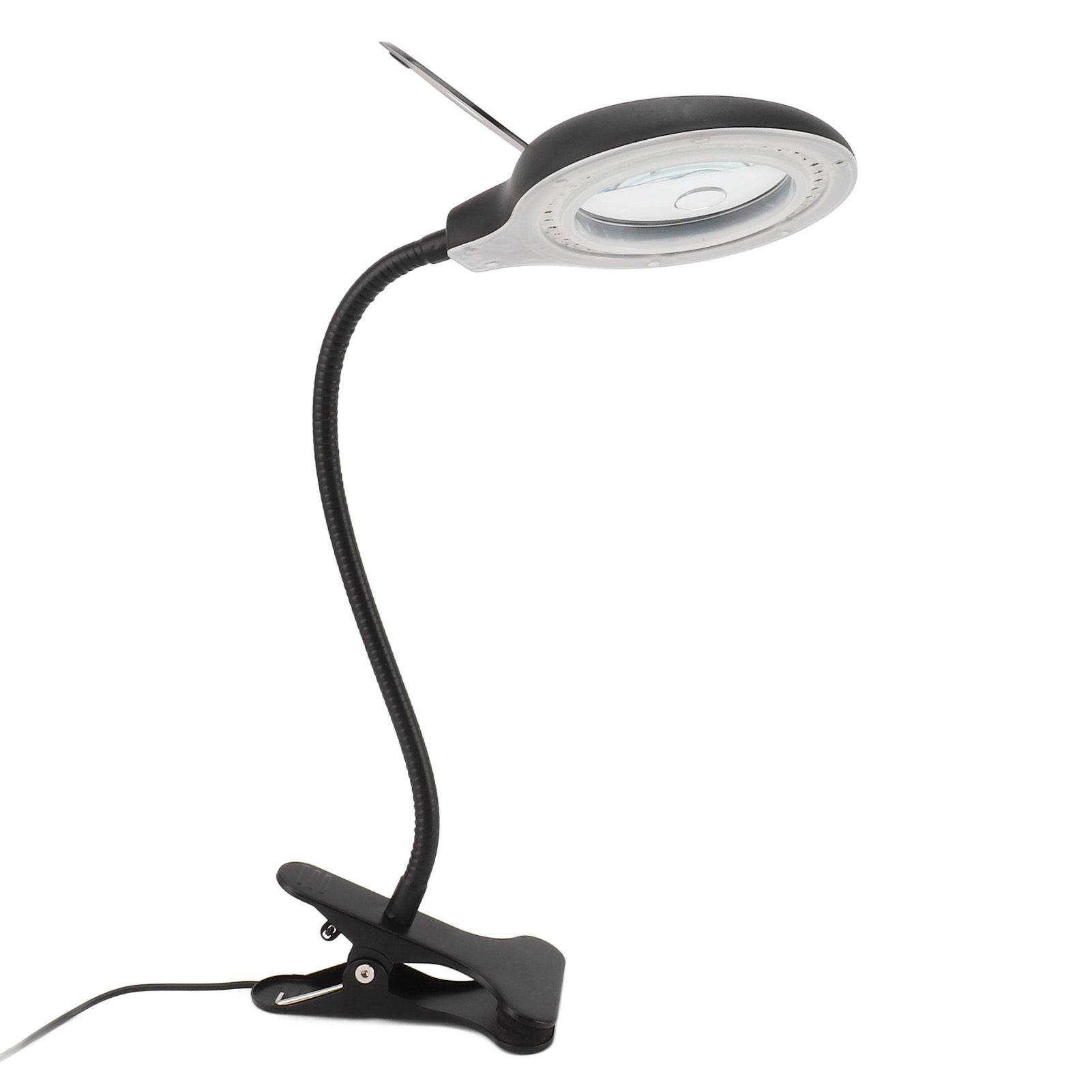 Clip On Magnifying Glass with Light Iron and PP Adjustable LED Magnifying Desk view 7