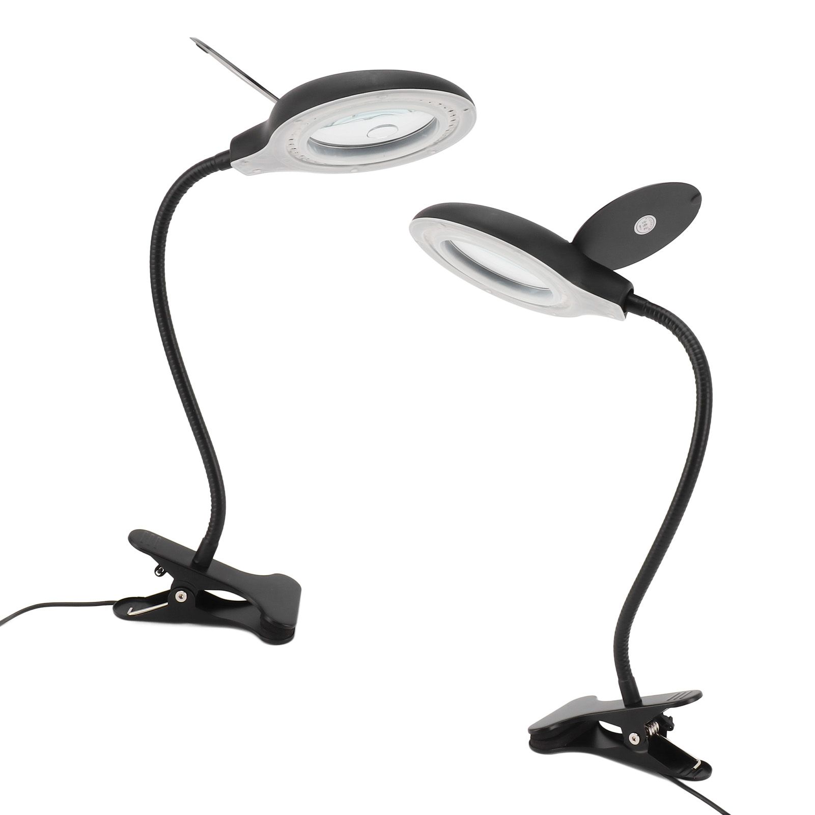 Clip On Magnifying Glass with Light Iron and PP Adjustable LED Magnifying Desk view 8
