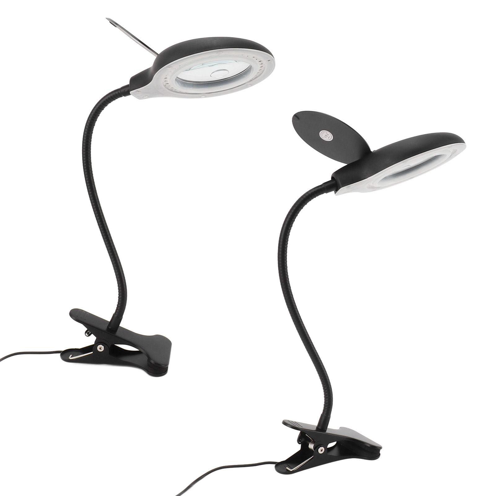 Clip On Magnifying Glass with Light Iron and PP Adjustable LED Magnifying Desk view 10