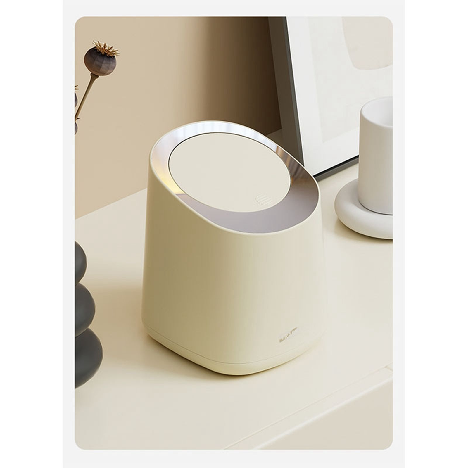 Mini Countertop Garbage Can Small Plastic Countertop Wastebasket Waste Can view 13