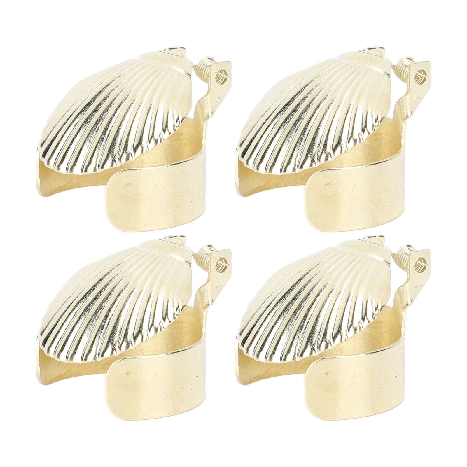 4Pcs Candle Snuffer Candle Extinguisher Metal Shell Pattern Automatic Candle view 3