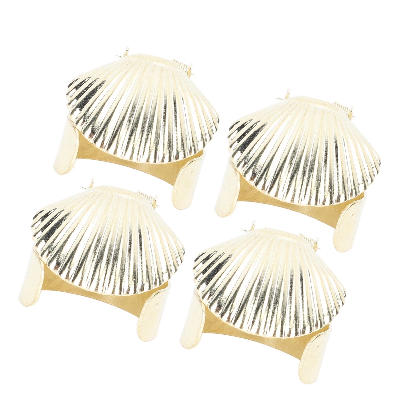 4Pcs Candle Snuffer Candle Extinguisher Metal Shell Pattern Automatic Candle view 5